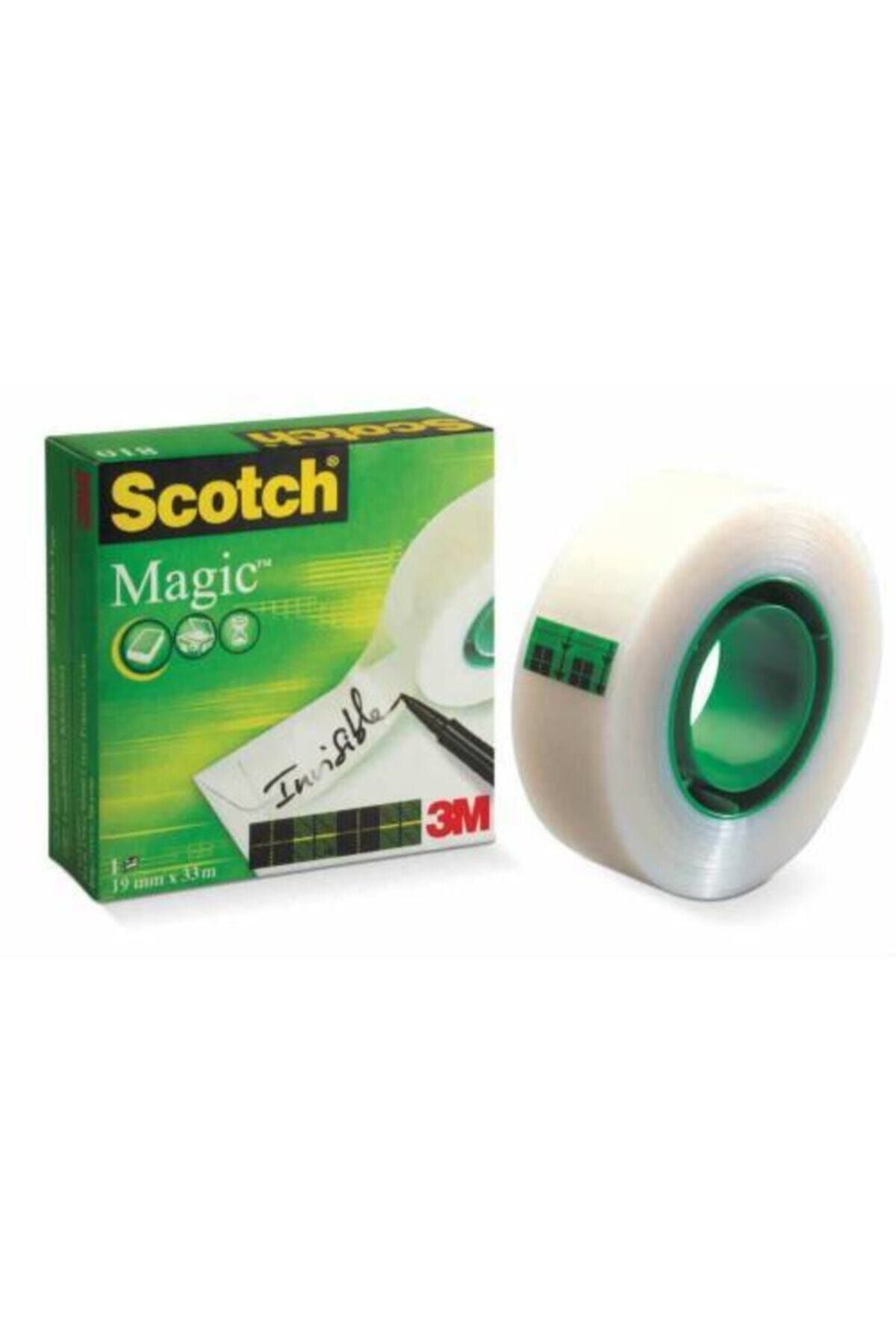 Scotch 3m Görünmez Bant 19 Mm X 33 M Magic 12'li Paket