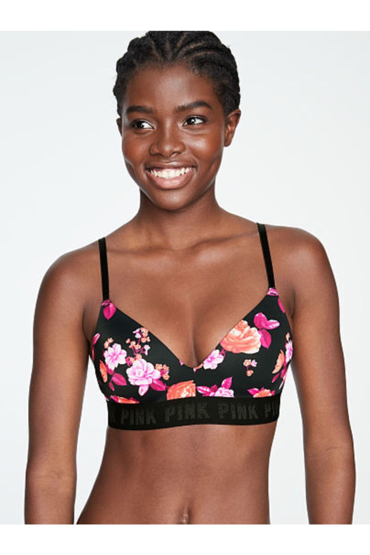 Victoria's Secret Kadın Siyah Kablosuz Push-up Sütyen