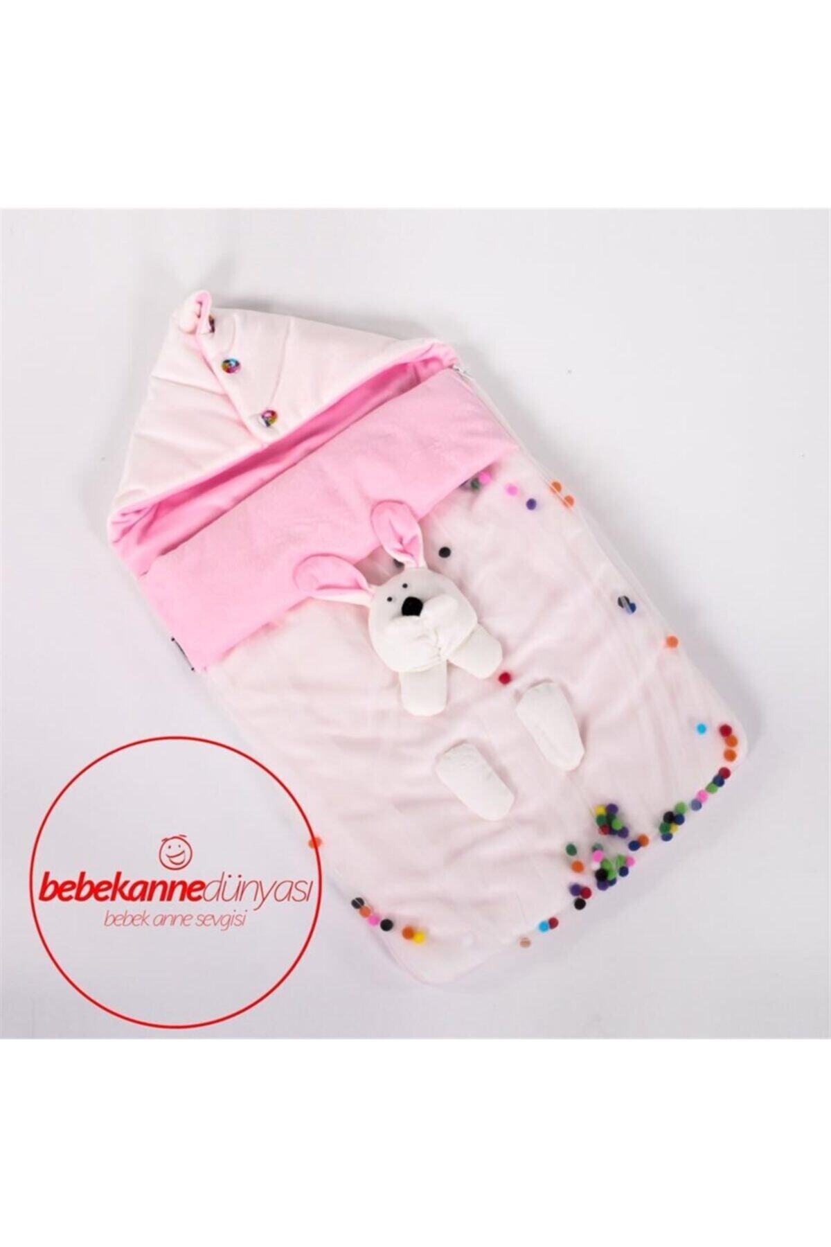 Bebecix Baby Velsoft Tavşan Kundak Battaniye B617