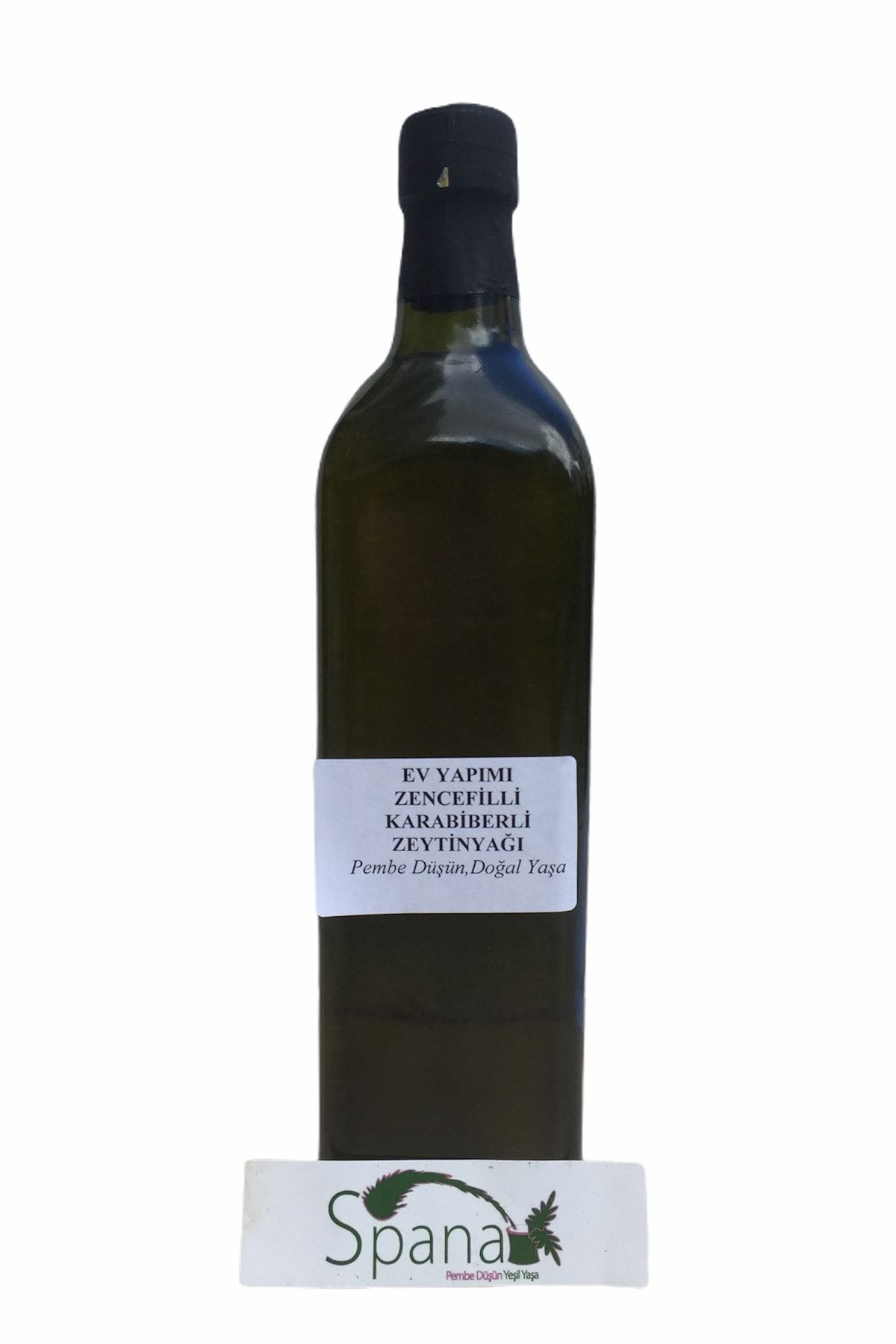 SPANA Zerdaçal Zencefil Karabiberli Zeytin Yağı Ev Yapımı Katkısız 50 0ml