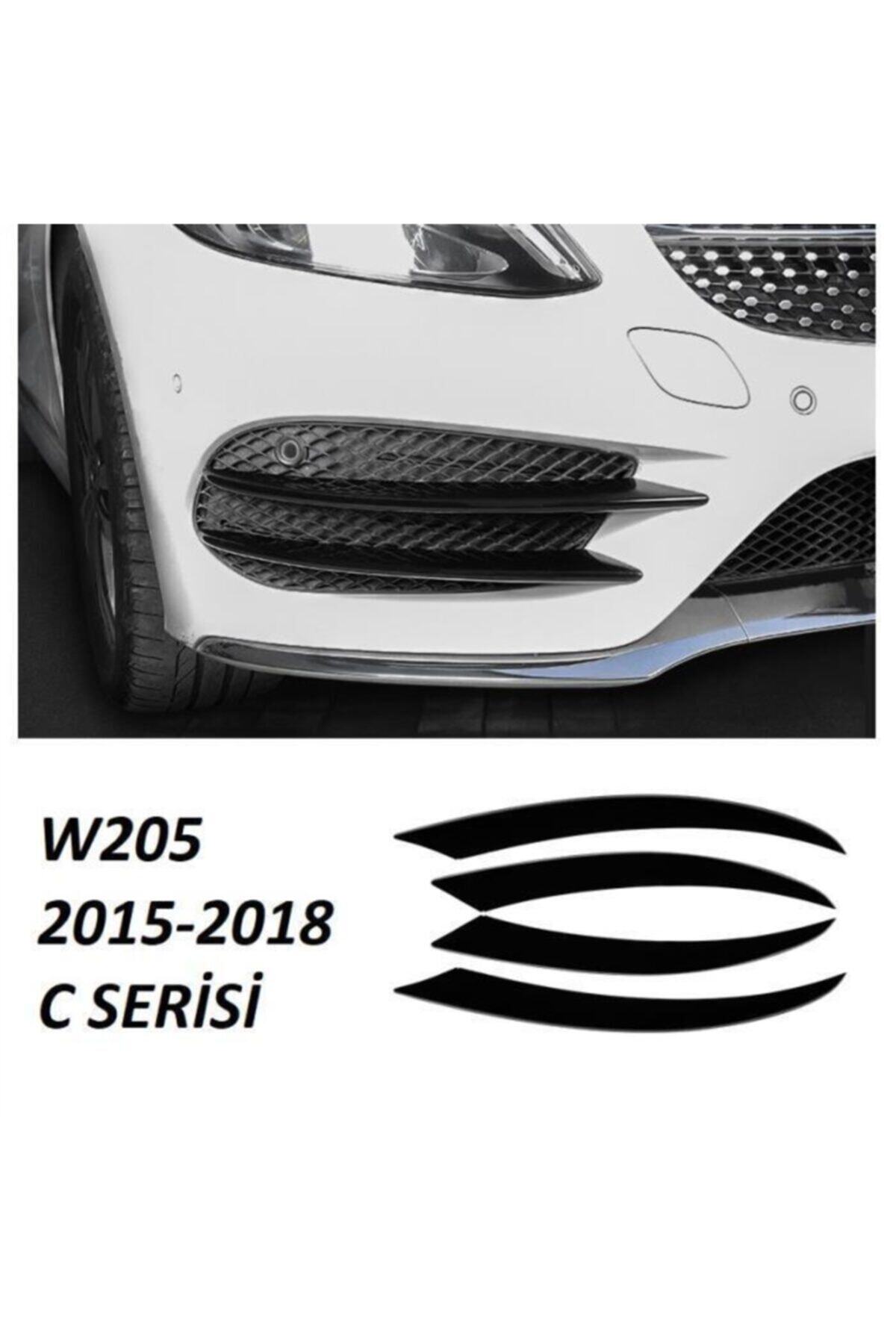 OLED GARAJ Mercedes Benz W205 C Serisi Ön Tampon Bıçakları (2015-2018)