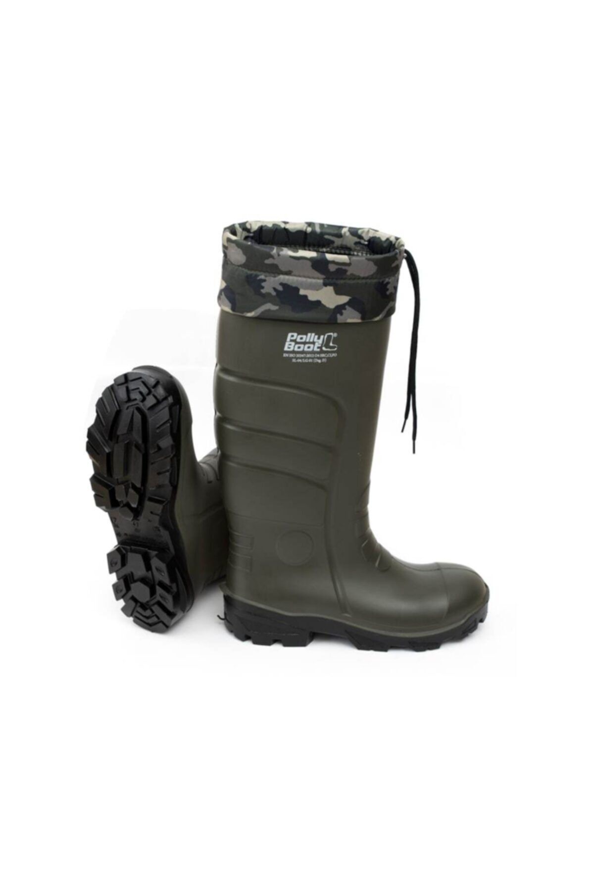 Polly Boot Pollyboot Galaxy Vega Pu Iş Güvenliği / Av Çizmesi Uzun Boğazlı