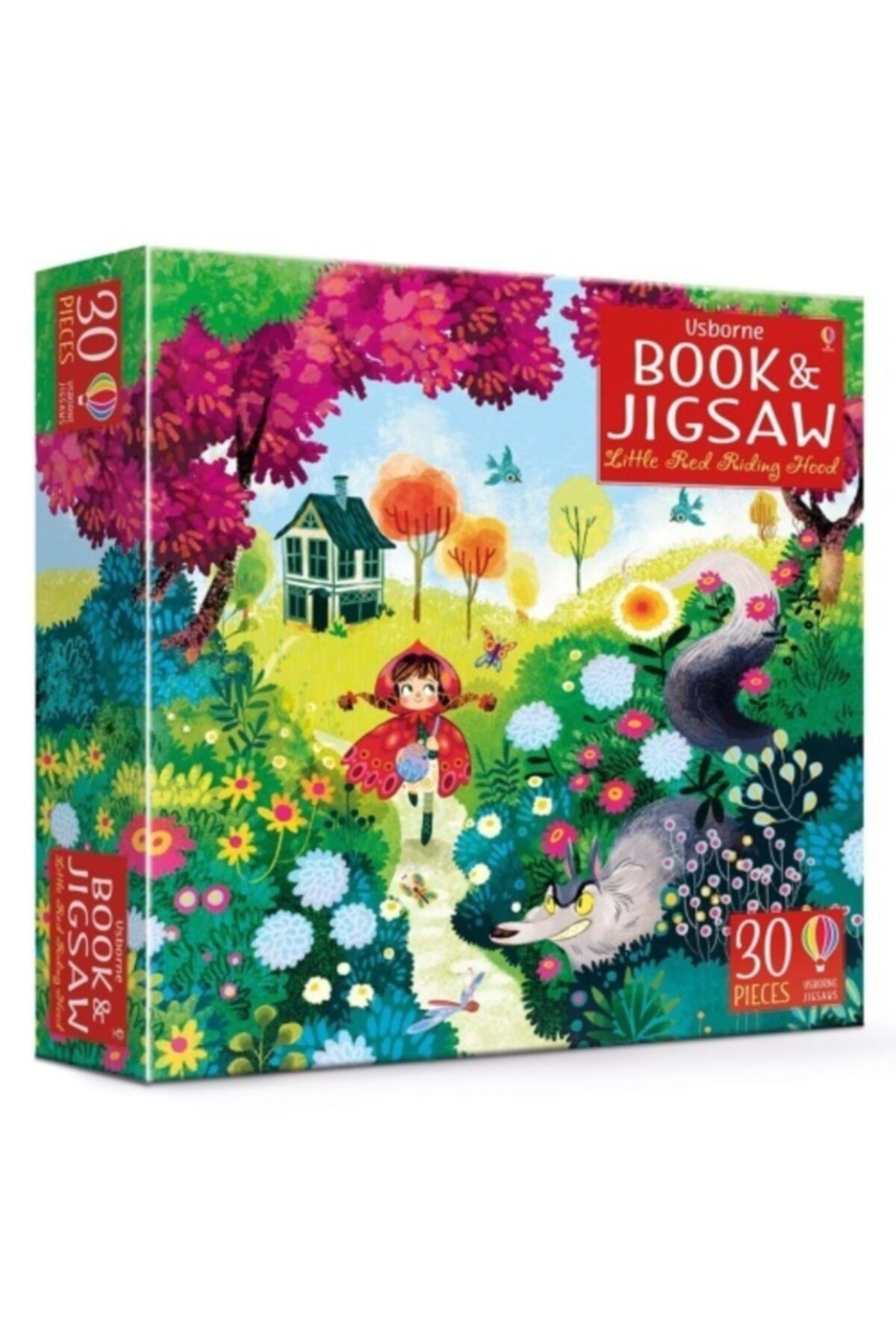 Usborne Book And Jigsaw Little Red Riding Hood
