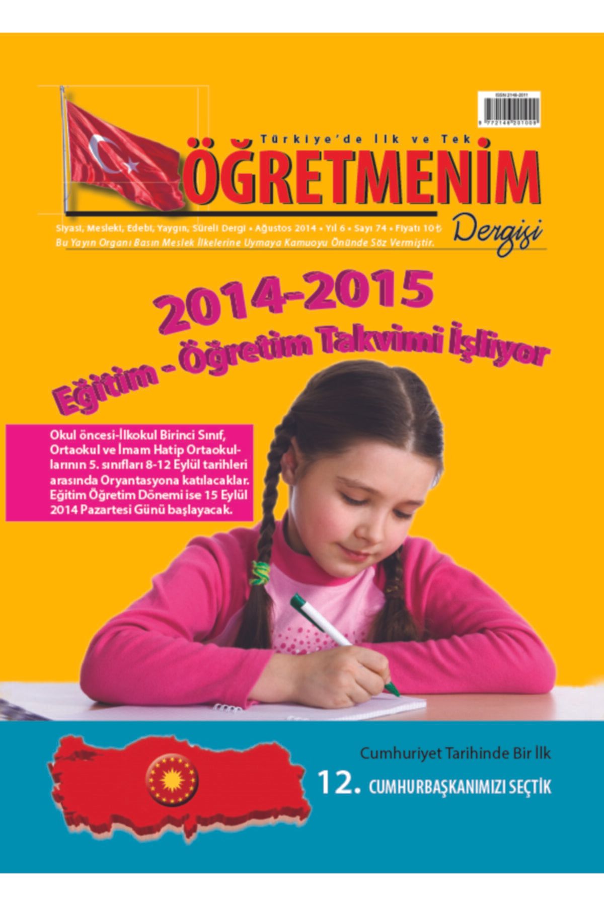 Öğretmenim Dergisi Yayınları Öğretmenim Dergisi Sayı 73-74