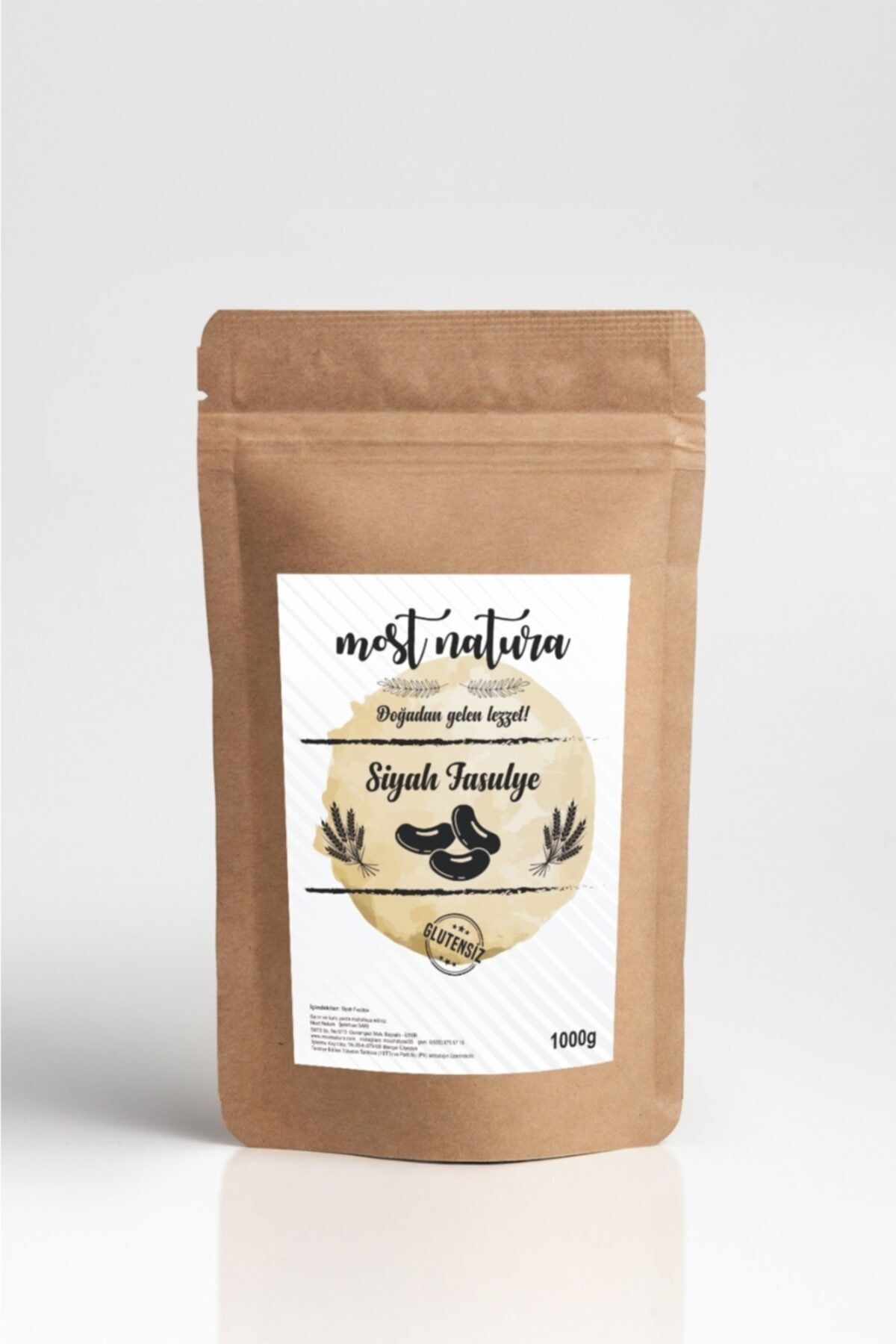 MOST NATURA Siyah Fasulye 1kg