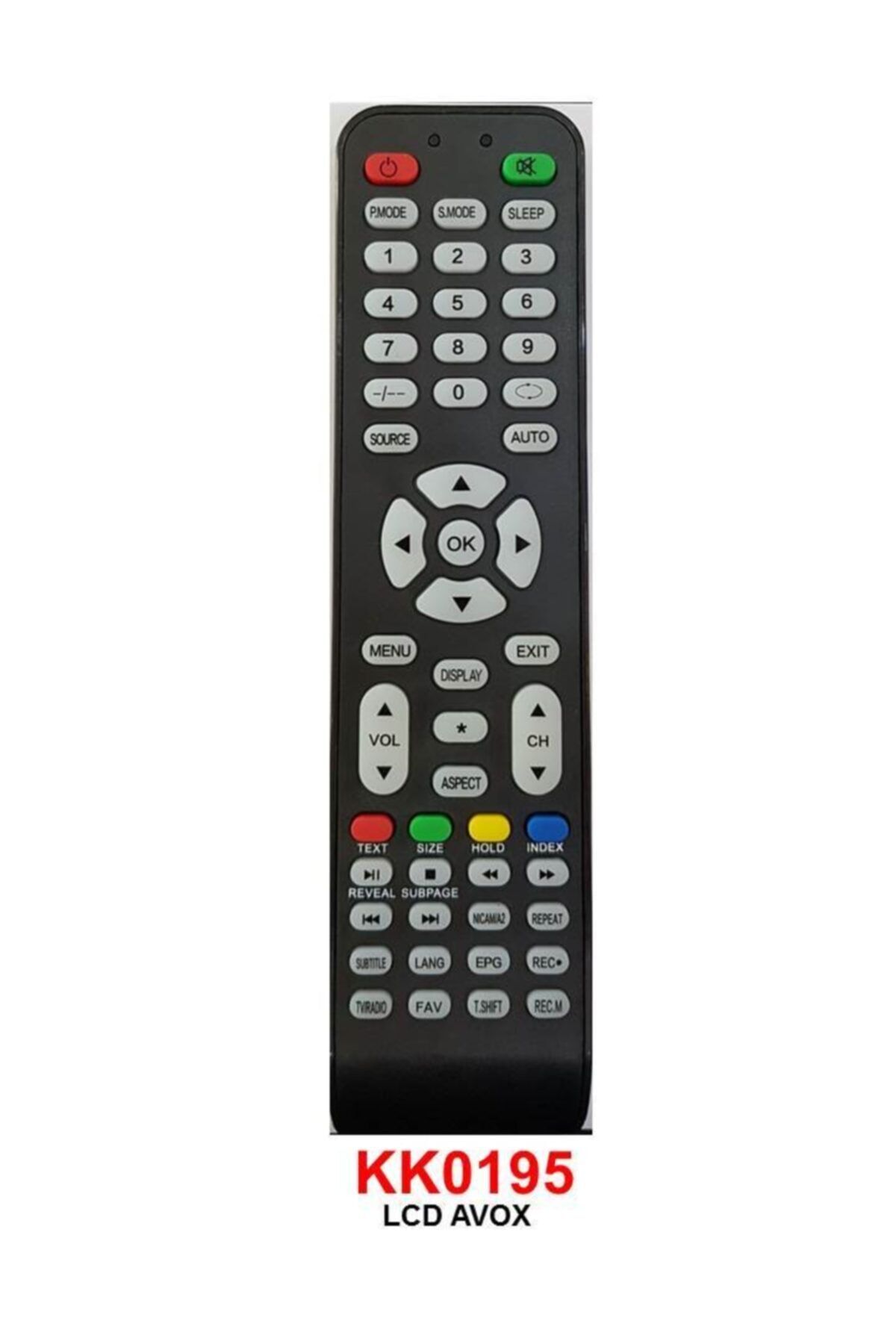 Swat Avox Lcd Yumatu-onyx Lcd Led Tv Kumanda Kk0195