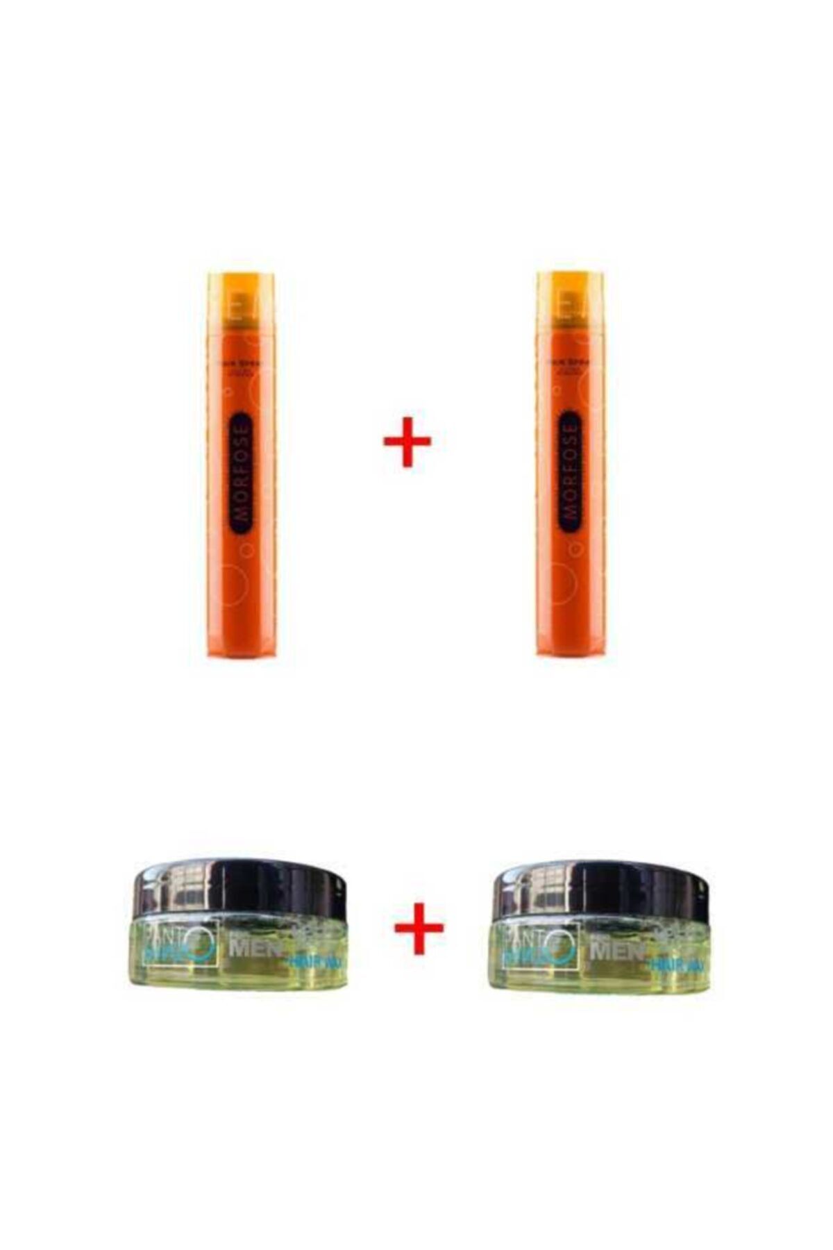 Morfose Ultra Strong Haır Sprey 400mlx2 + Legend Haır Wax 150mlx2