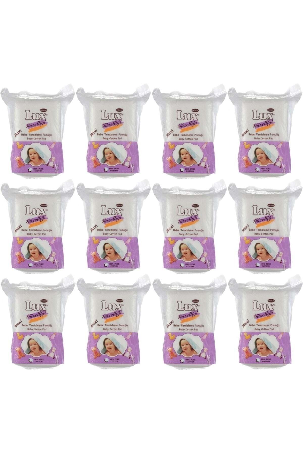 LUX Lüx Bebek Temizleme Pamuğu 720 Adet (12pk*60)
