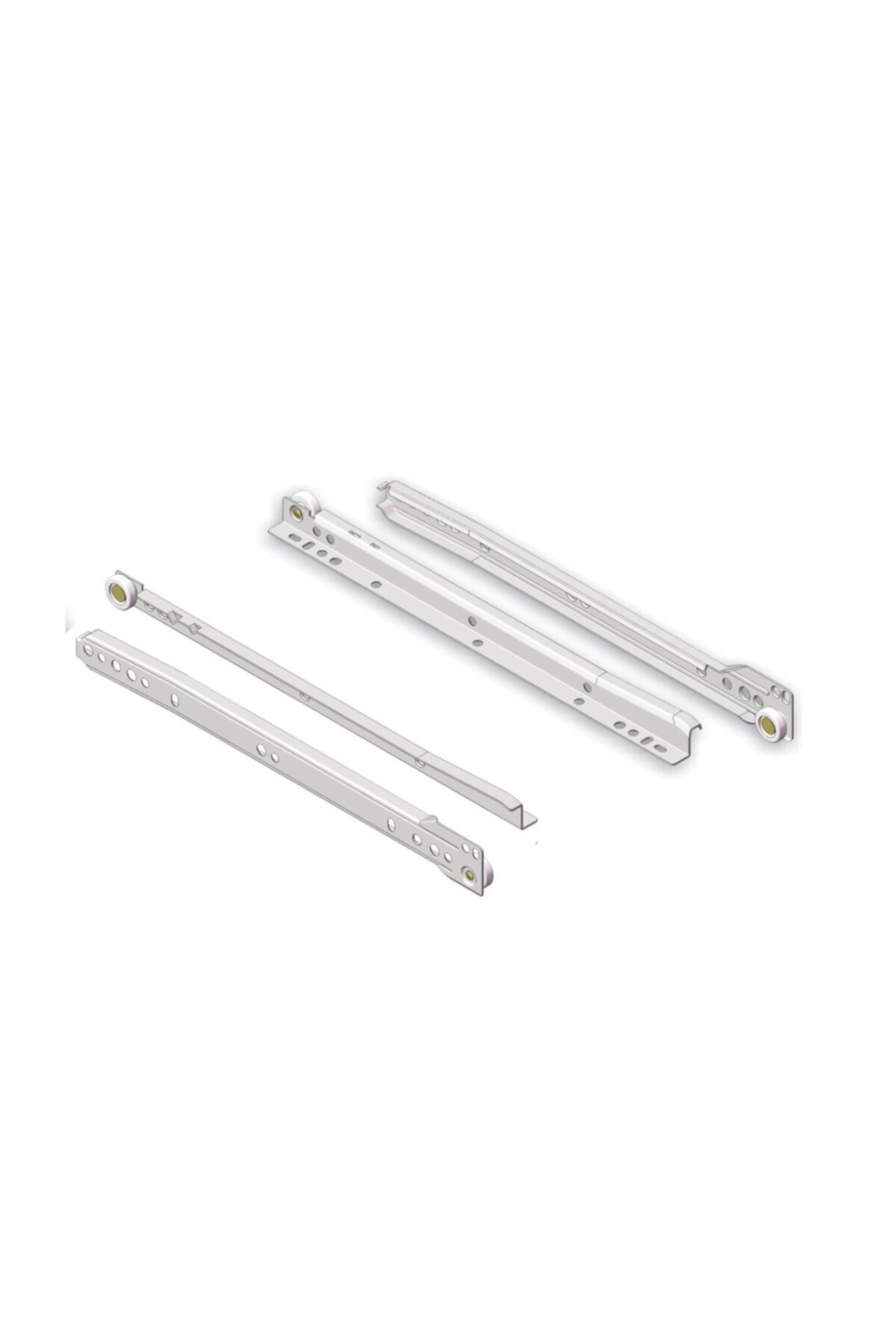 samet 55 cm beyaz ray cekmece rayi 1 takim fiyati yorumlari trendyol