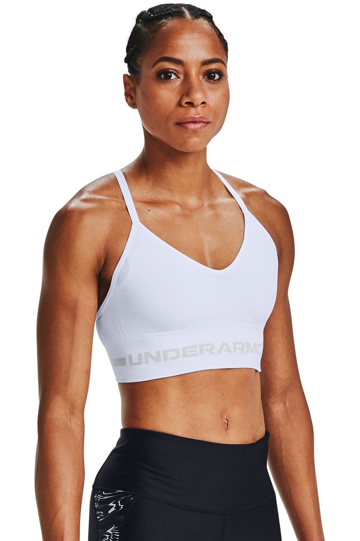 Under Armour Kadın Spor Sütyeni - Ua Seamless Low Long Bra - 1357719-100
