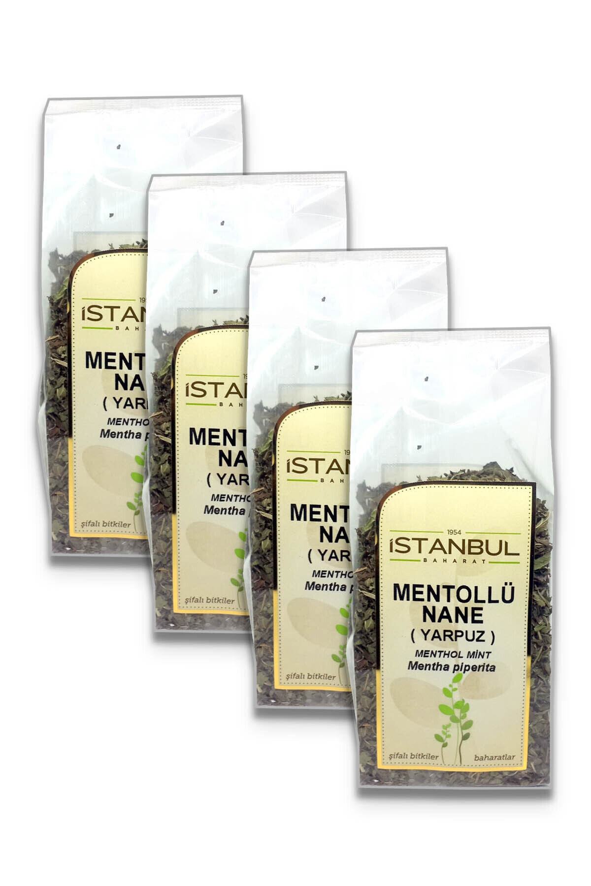 İstanbul Baharat 4 Adet Mentollü Nane (yarpuz) 4x40 Gr 1.kalite Taptaze
