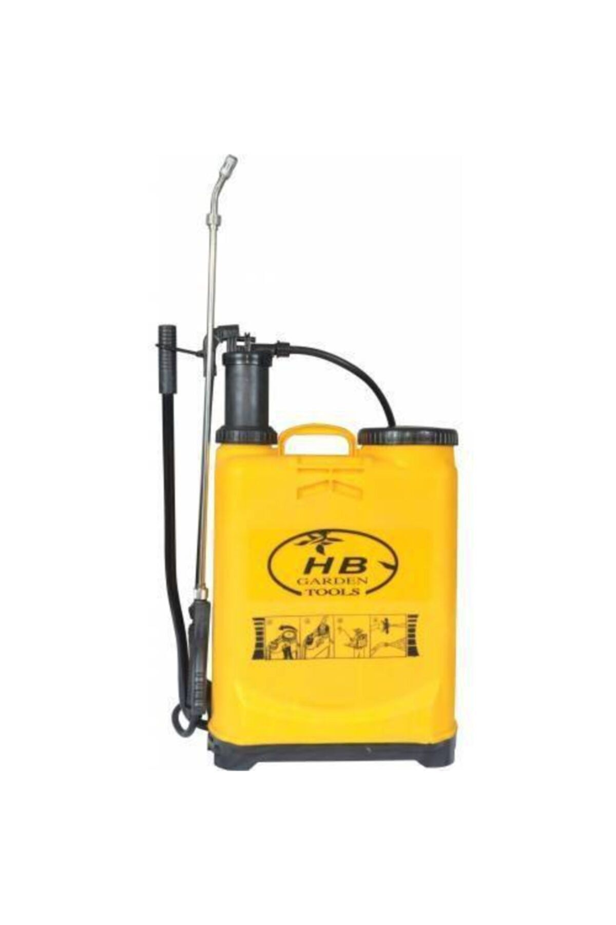 HB Garden Tools Hb Garden 16 Lt. Yüksek Basınçlı Ilaçlama Ve Temizlik Pompası