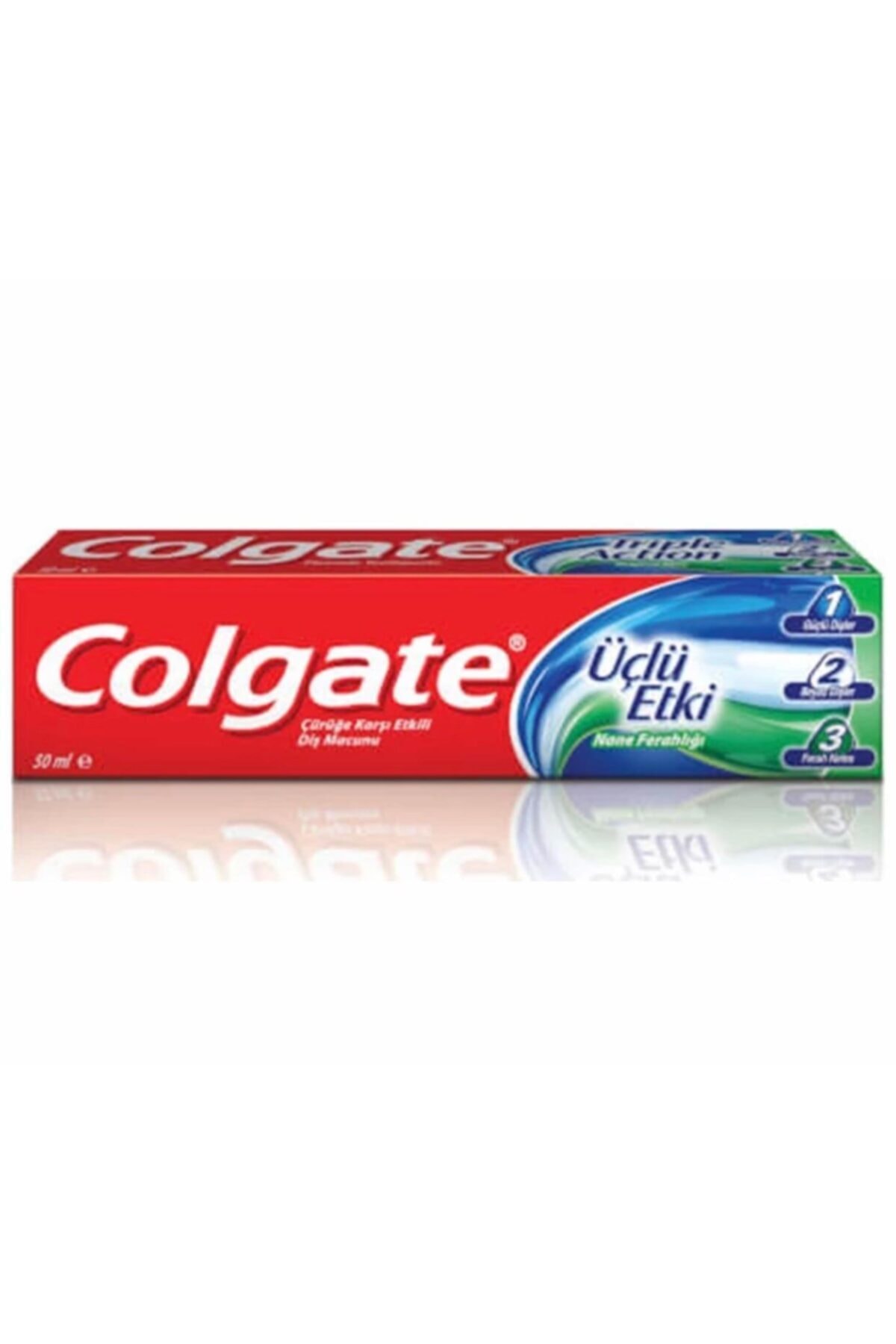 Colgate Üçlü Etki Nane Ferahlığı Triple Action Original Mint 50ml