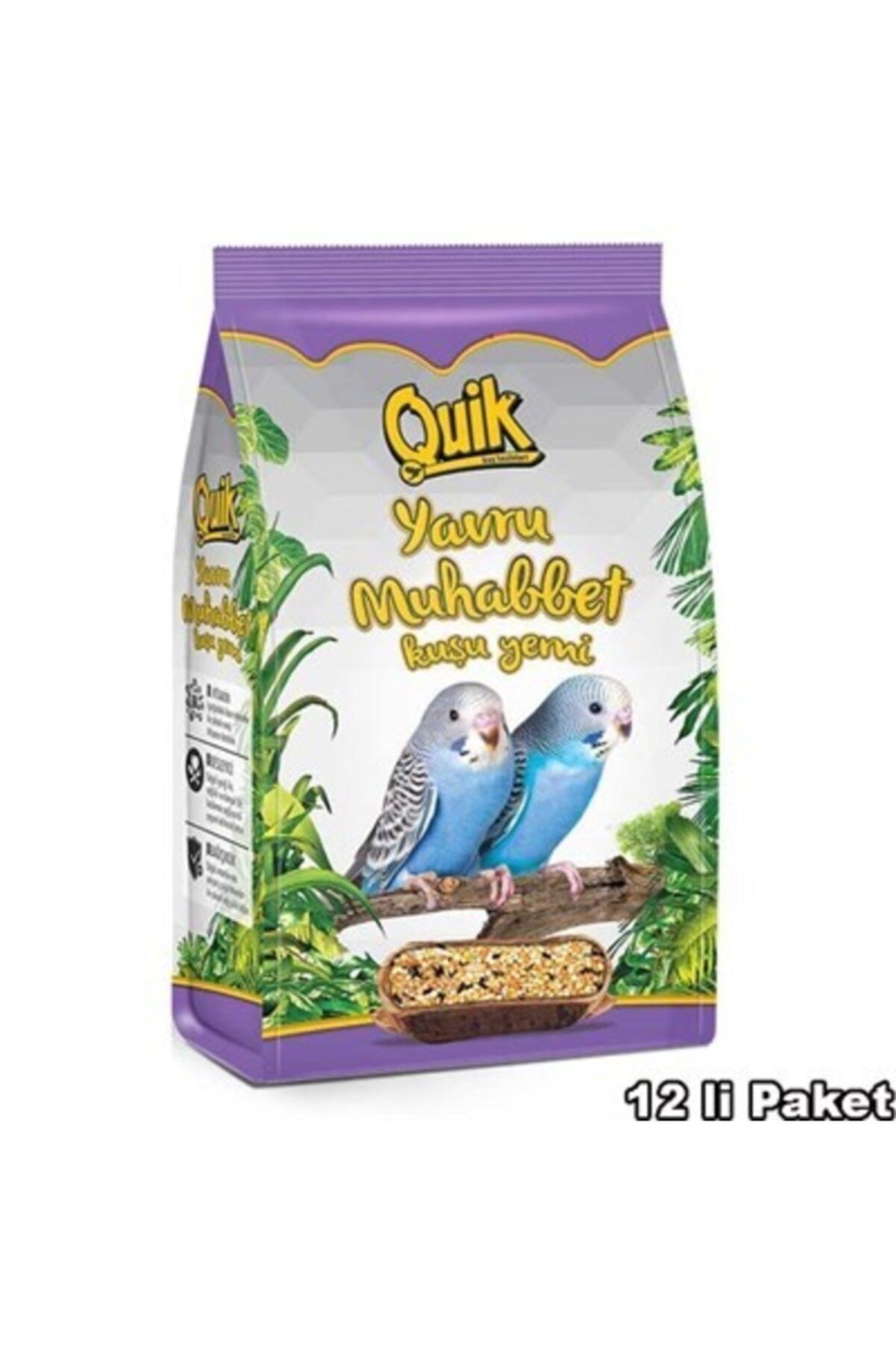 Quik Junior Yavru Muhabbet Yemi 400gr 12li