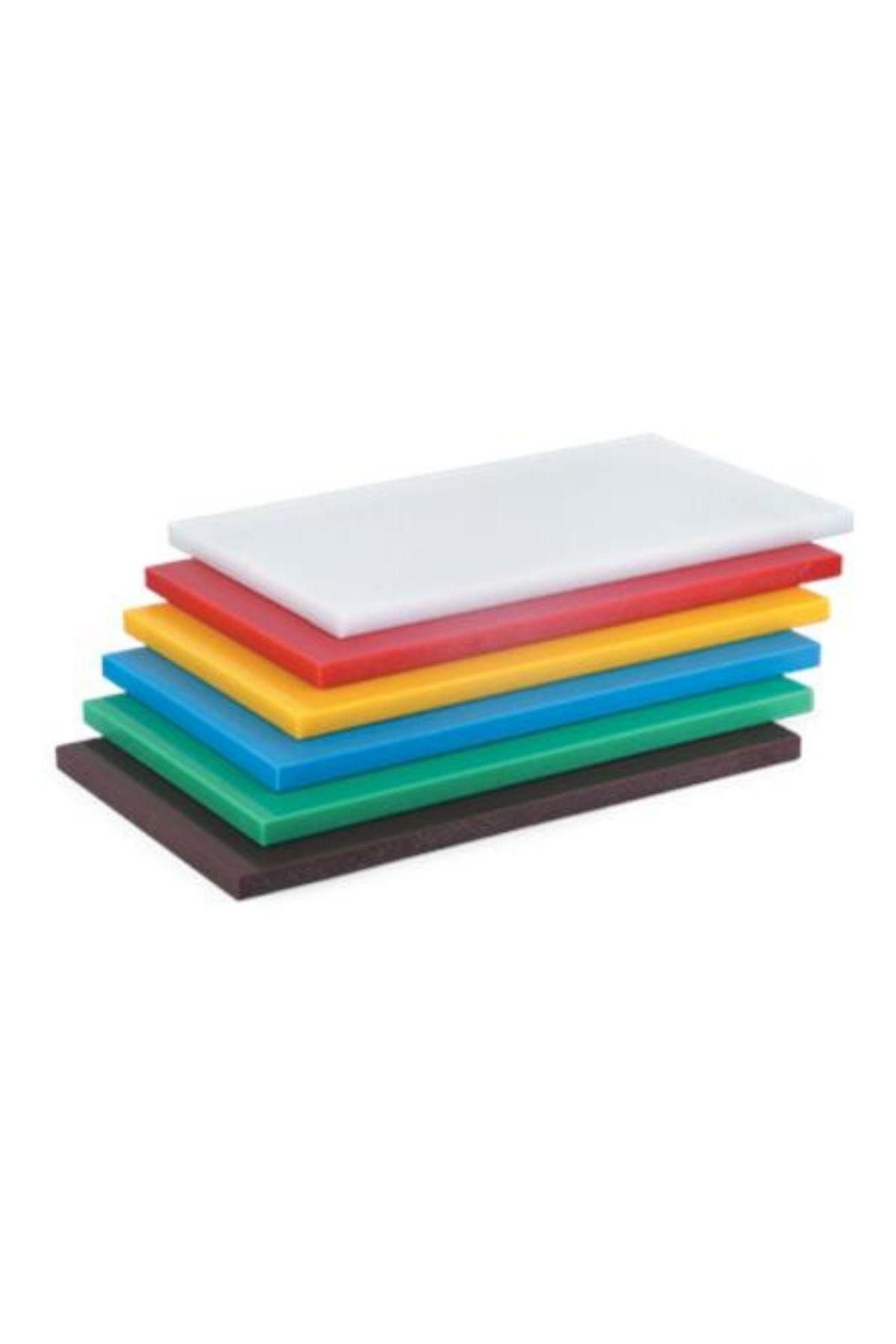 TÜRKAY POLİETİLEN Türkay Kesme Tahtası Polietilen 30x23x1 Hijyenik Kahverengi