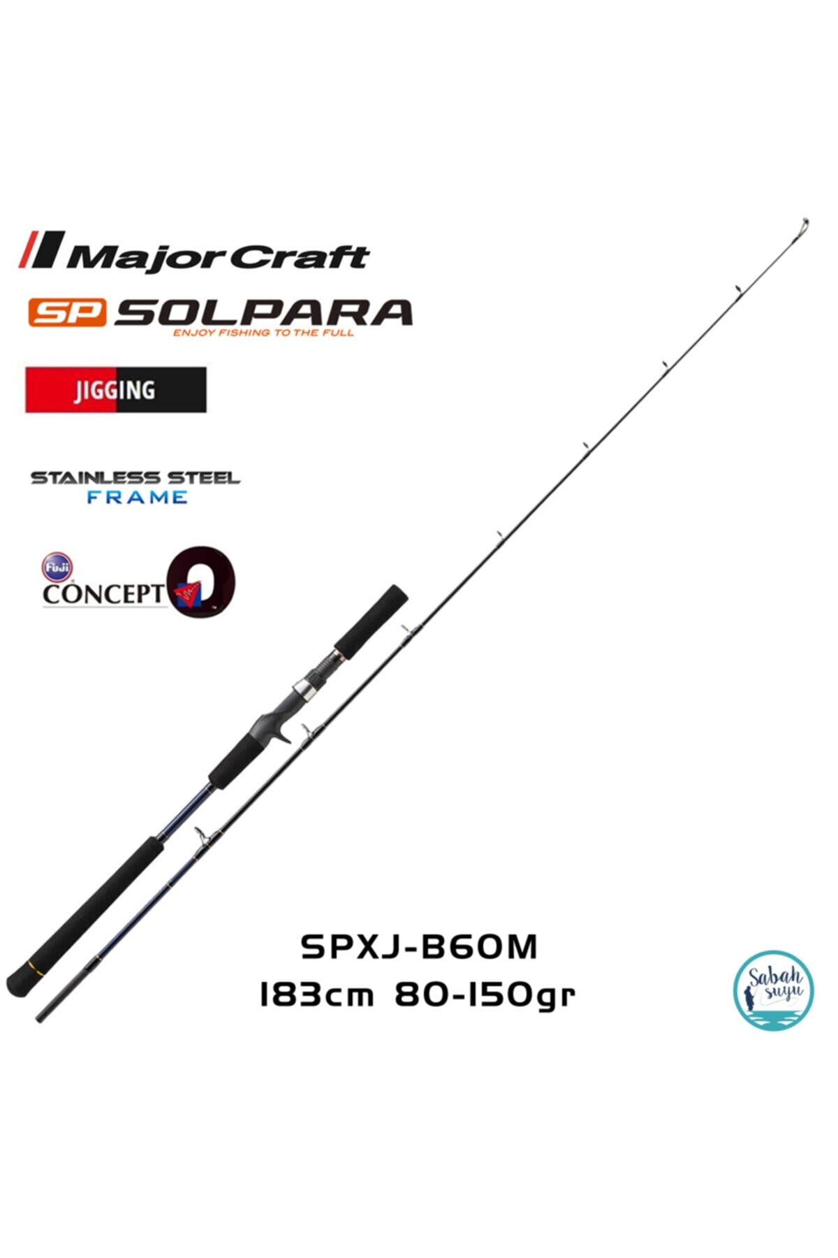 MAJOR CRAFT Solpara Spxj-b60m 183cm 80-150gr (s2p) Tetikli Jigging Kamış