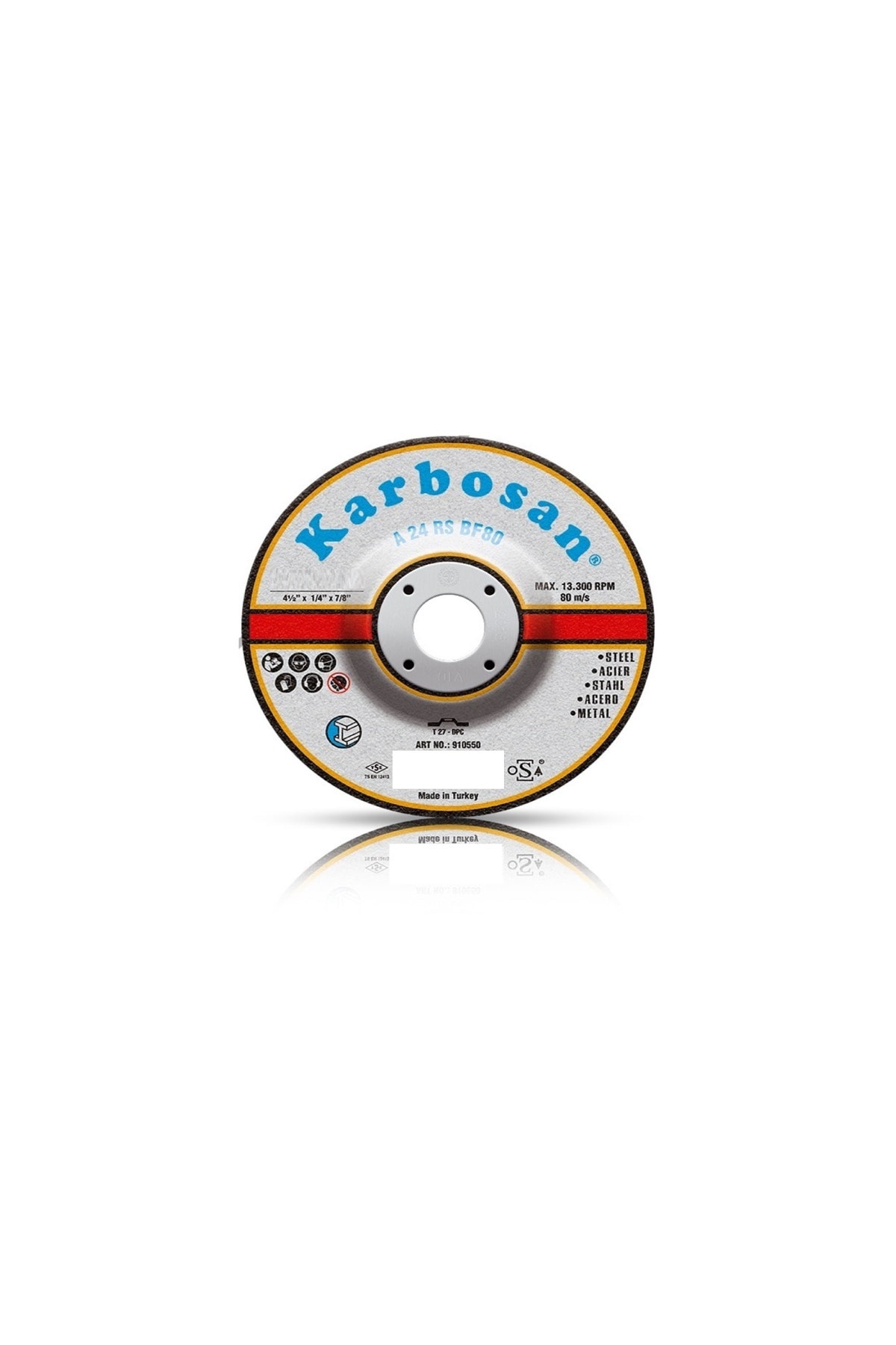 KARBOSAN 180mm. Taşlama Taşı
