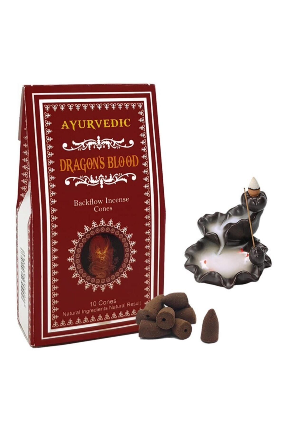 ayurvedic Ayurvedıc Dragon Geri Akışlı Tütsü