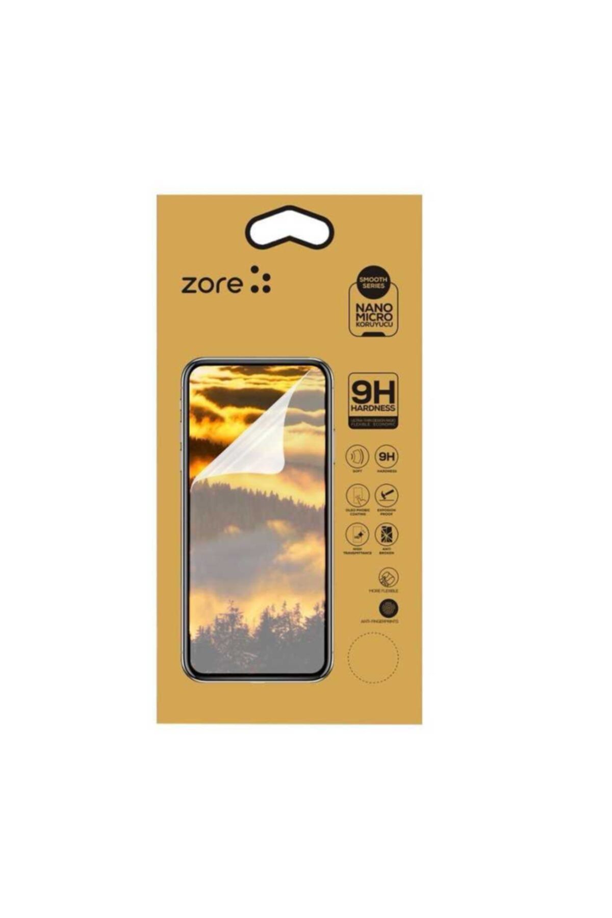 zore Apple Iphone Se 2020 Ultra Ince 9h Esnek Nano Micro Temperli Cam Ekran Koruyucu