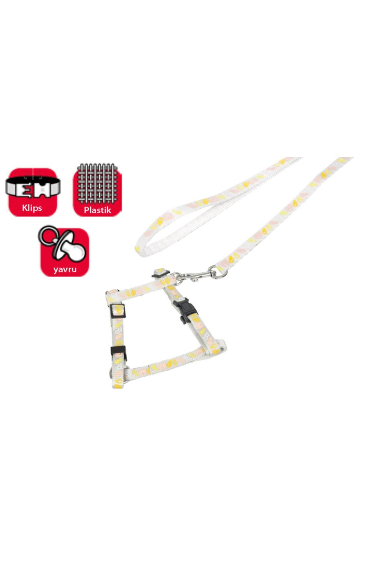 Karlie Karlıe Yavru Köp.göğüs Tasma+uzatma 25-35cm Mavi