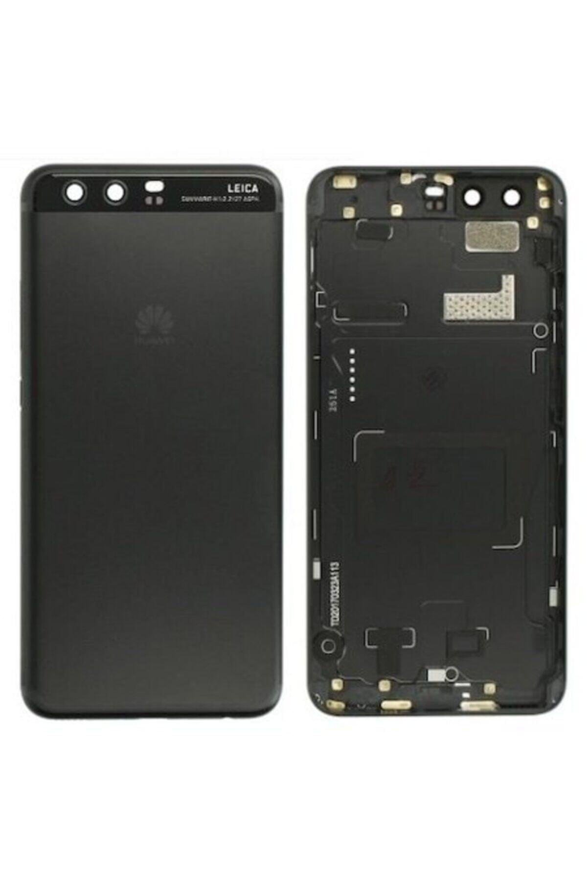 Qudex Huawei P10 Arka Kapak Pil Batarya Kapağı (yüksek Kalite) Siyah