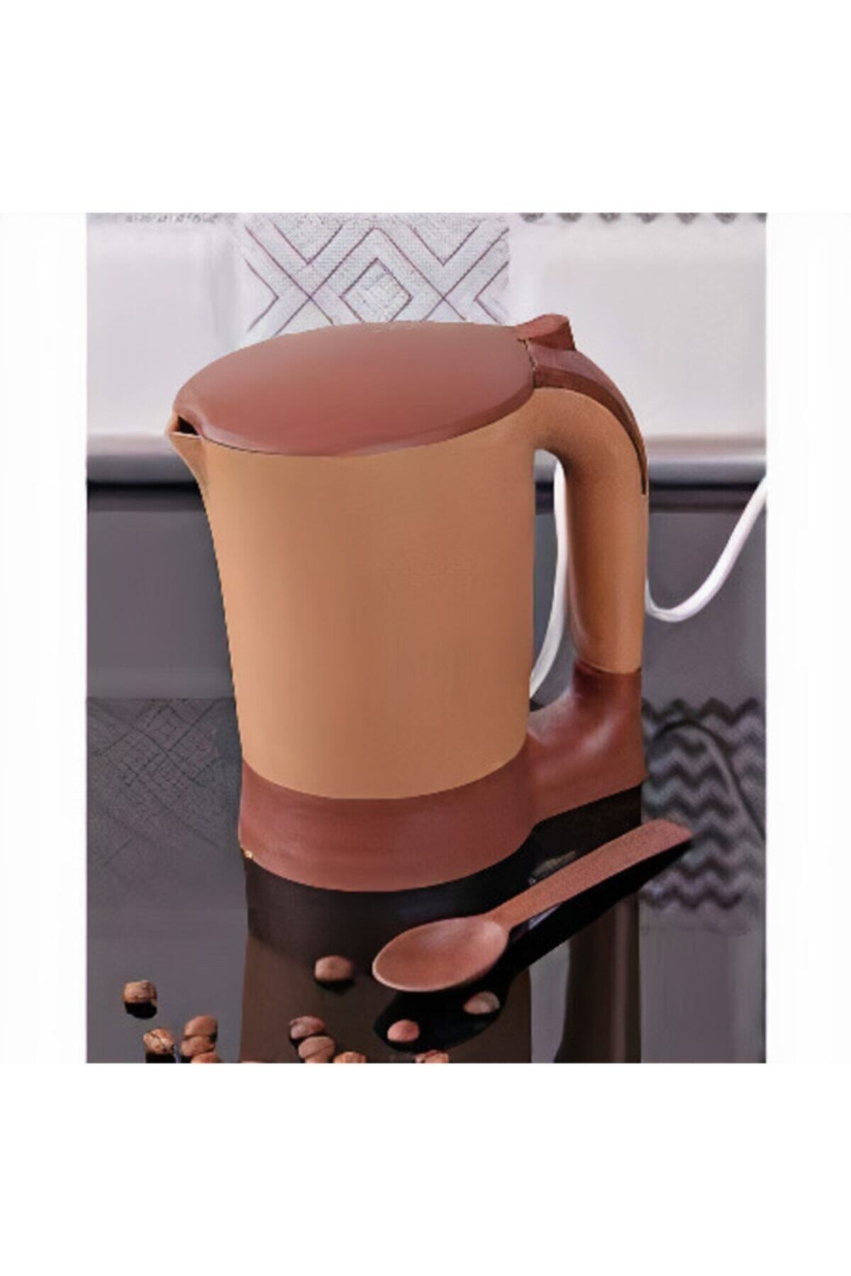 EvimShopping Mini Kettle Elektrikli Su Isıtıcı Türk Kahvesi Makinesi