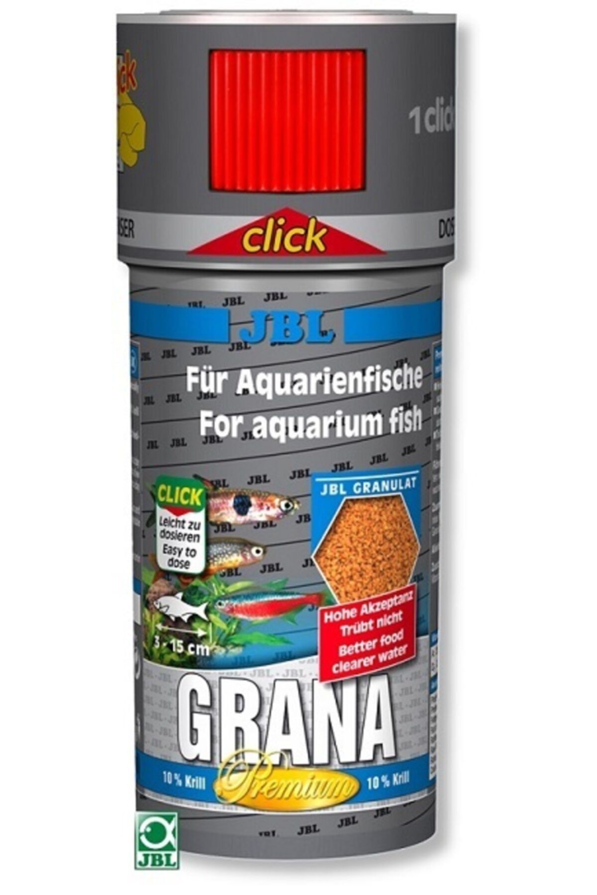 Kenis Jbl Grana 100ml-43 G. Premium Granül Yem Basma Kap