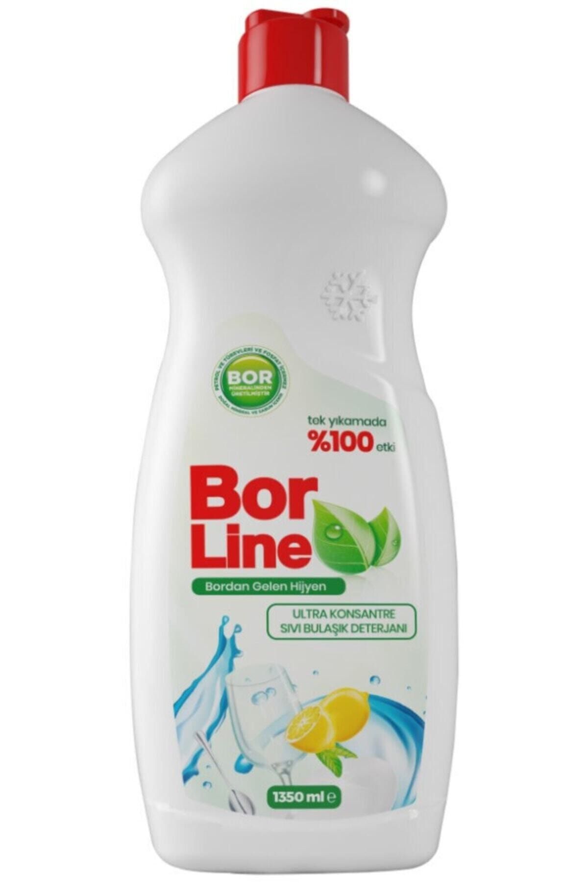 BORLINE Sıvı Bulaşık Deterjanı Limon Kokulu 1350 ml