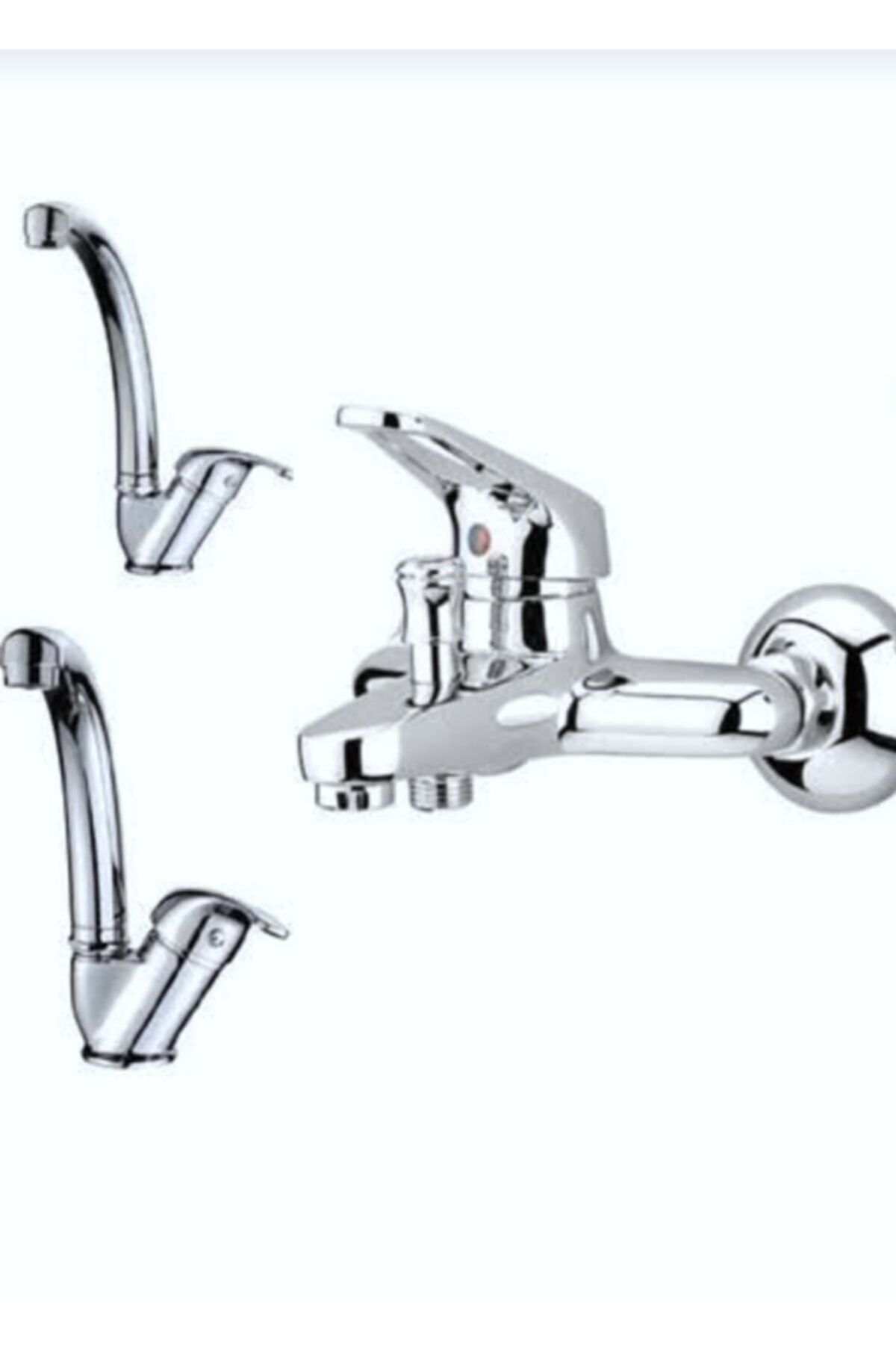 Polimak musluk Banyo Mutfak 3 Lu Set