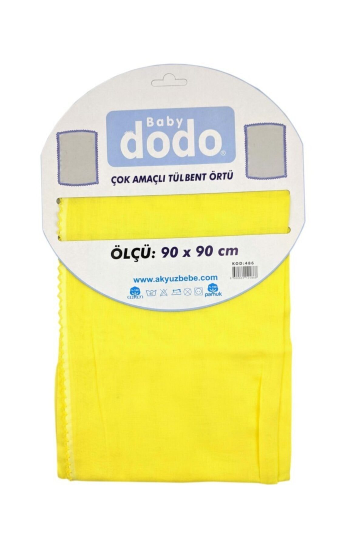 Dodo Baby Sarı Tülbent