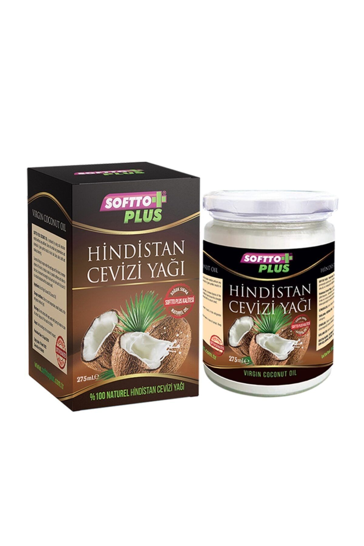 Softto Plus Hindistan Cevizi Yağı Saç Ve Cilt Bakımı 275ml