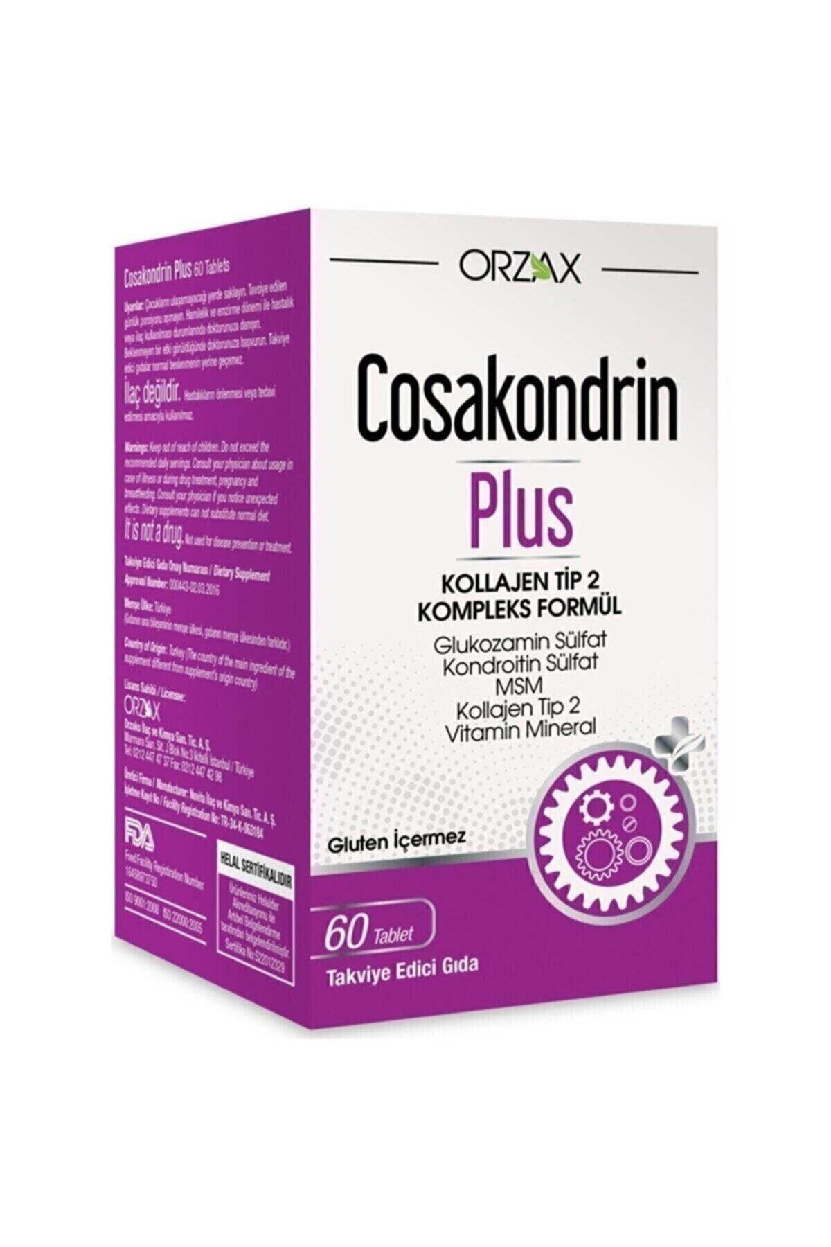 Orzax Cosakondrin Plus 60 Tablet