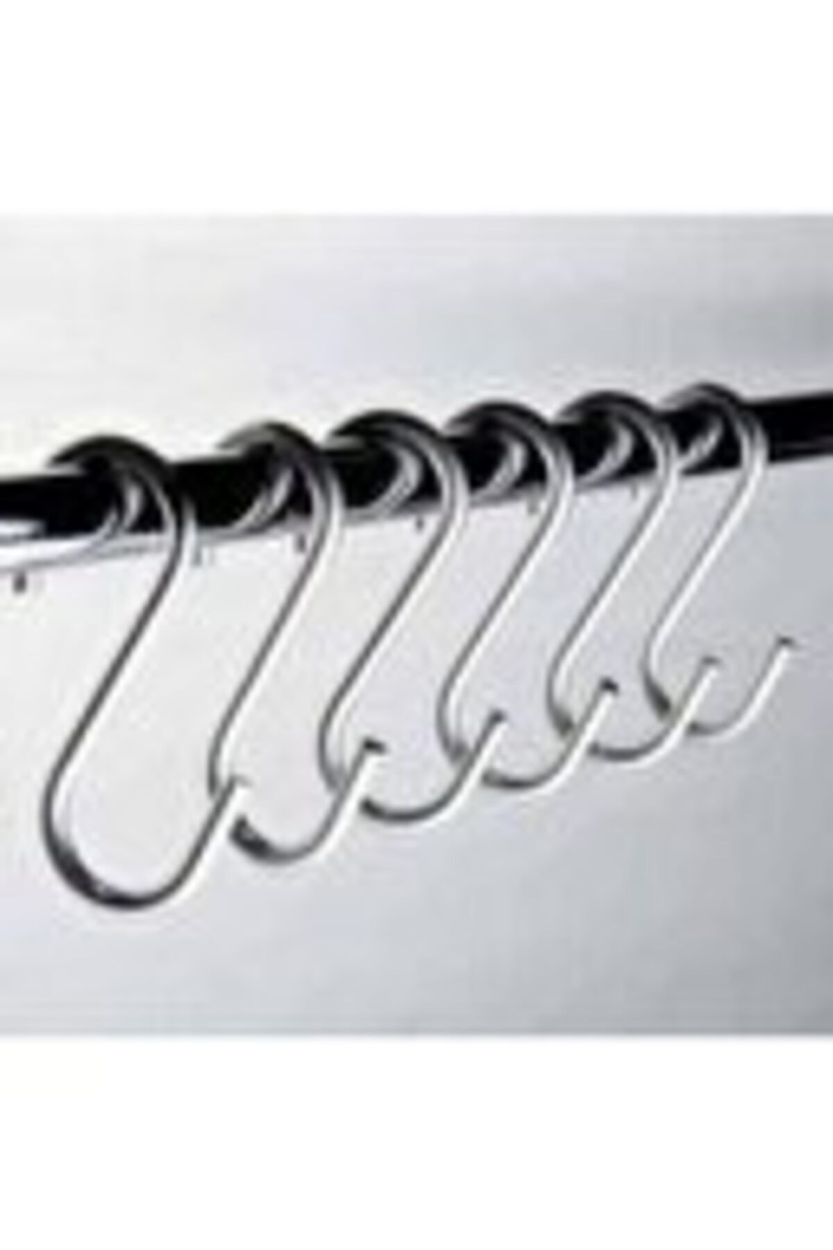MEÇA Metal S Şeklinde Metal Kanca Askı 10'lu Paket