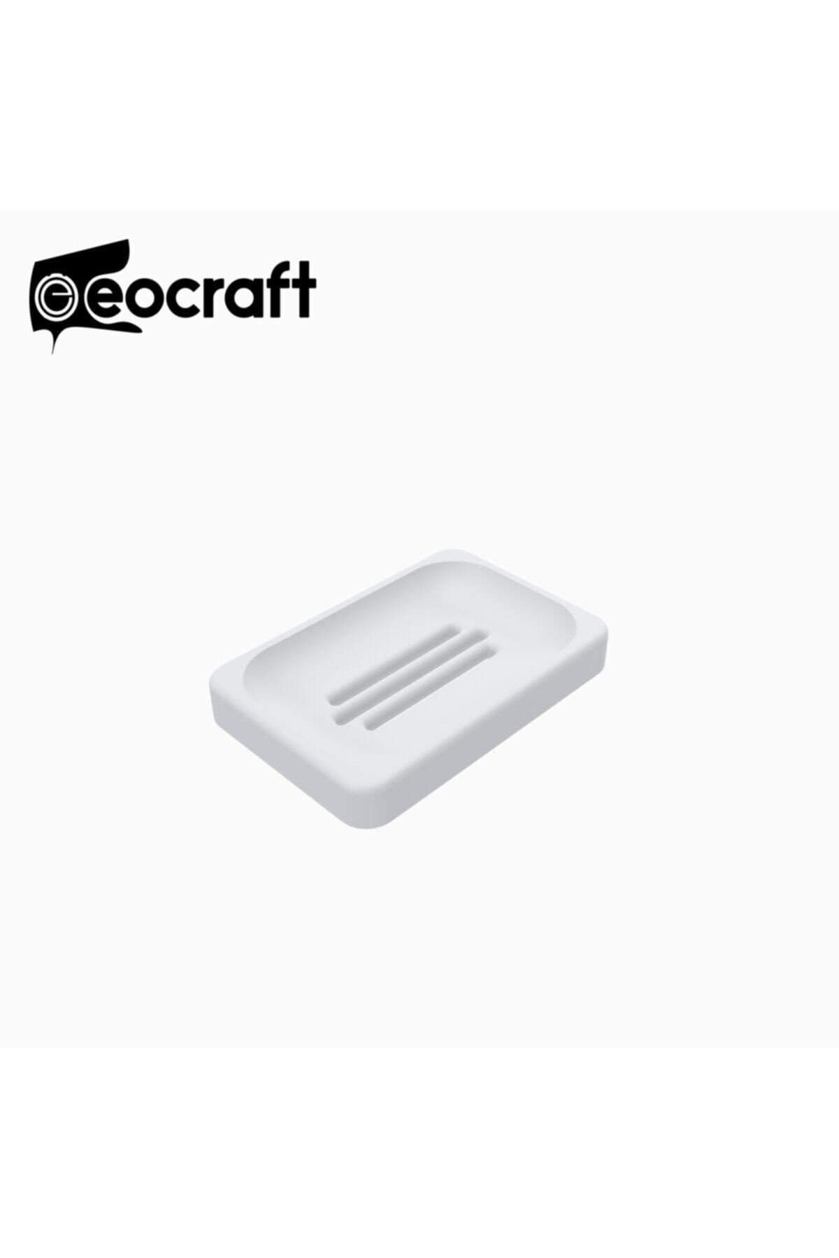 EOCRAFT Granit Katı Sabunluk Beyaz
