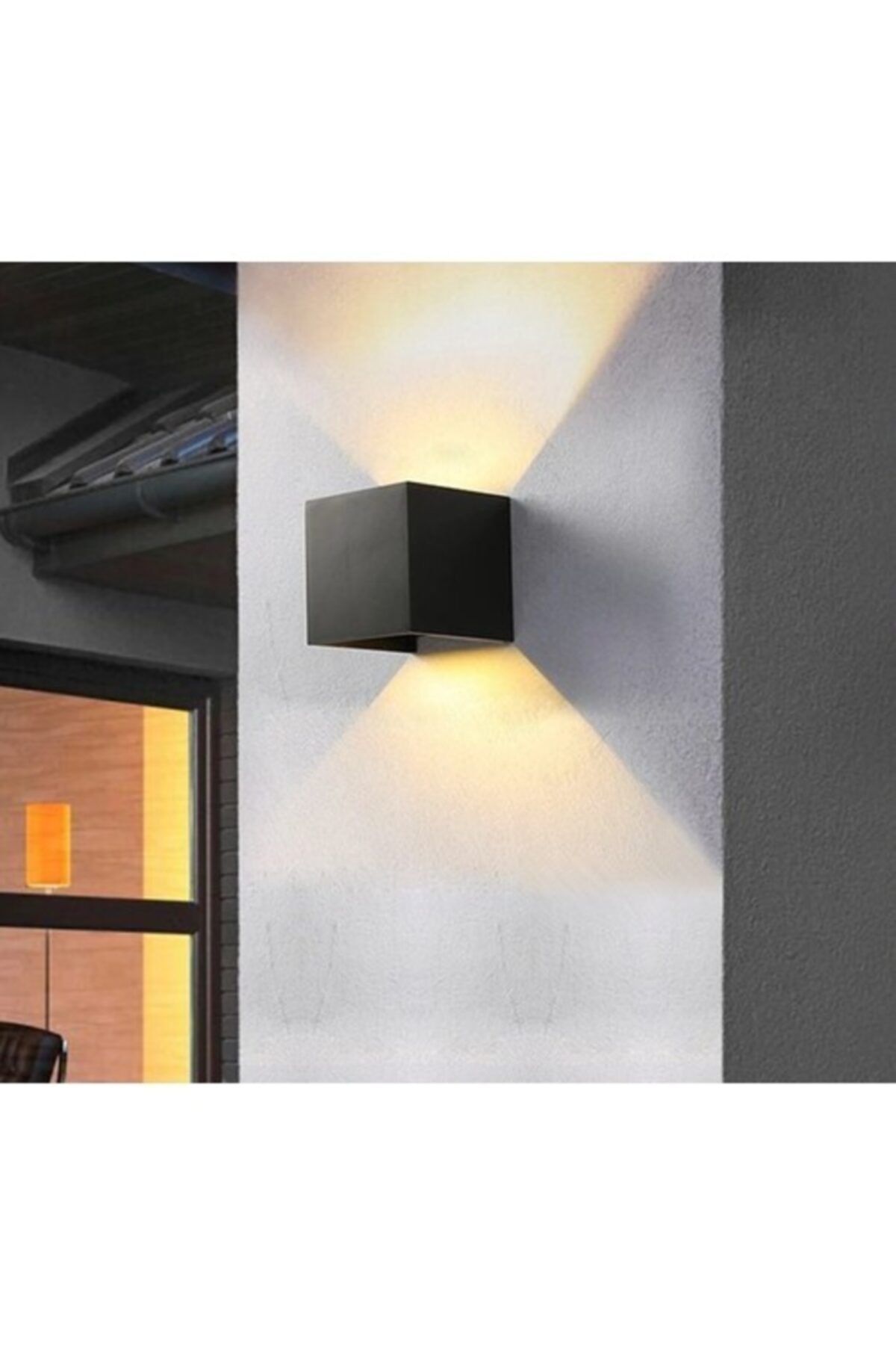 Ucuz Geldi Çift Yönlü Metal Led Aplik Iç Mekan Ve Dış Mekan 5w Dominika Led Aplik Günışığı 3000k