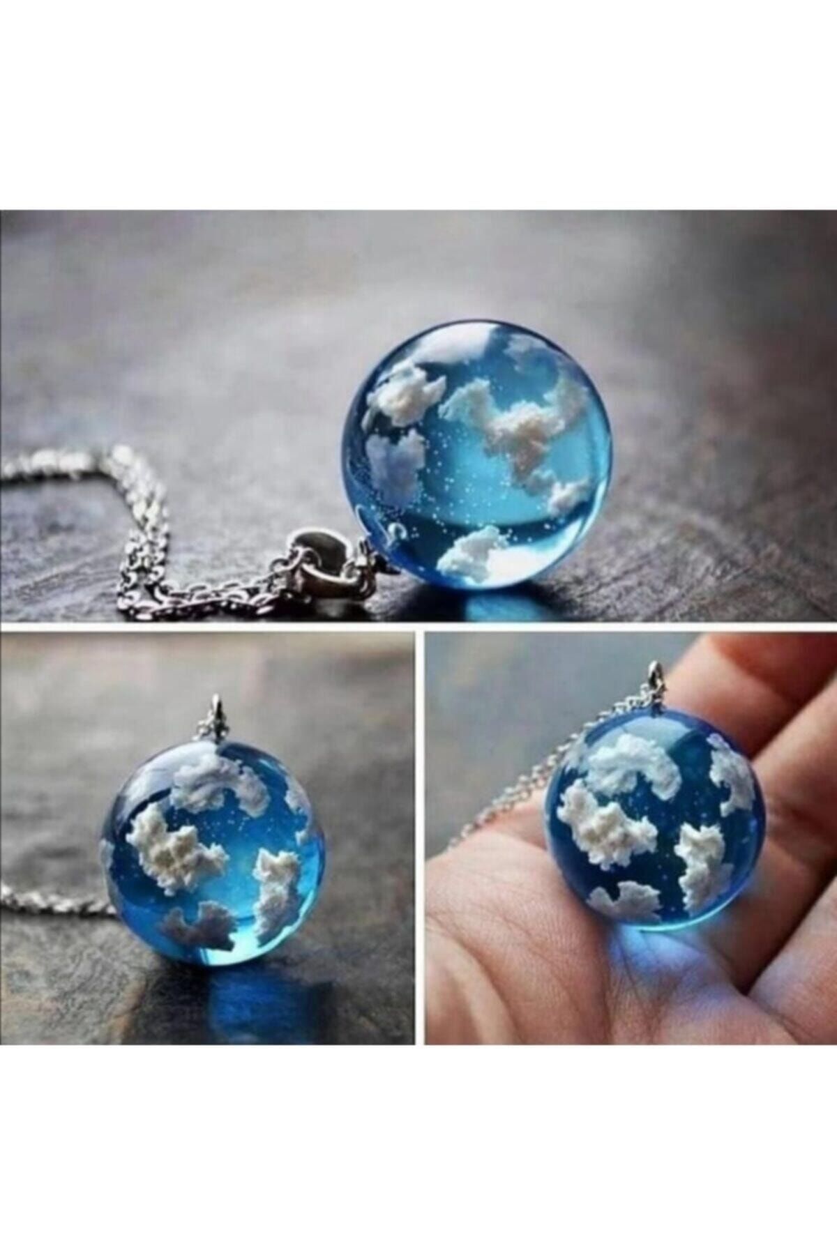 LapisButik Karanlıkta Parlayan Bulut Kolye