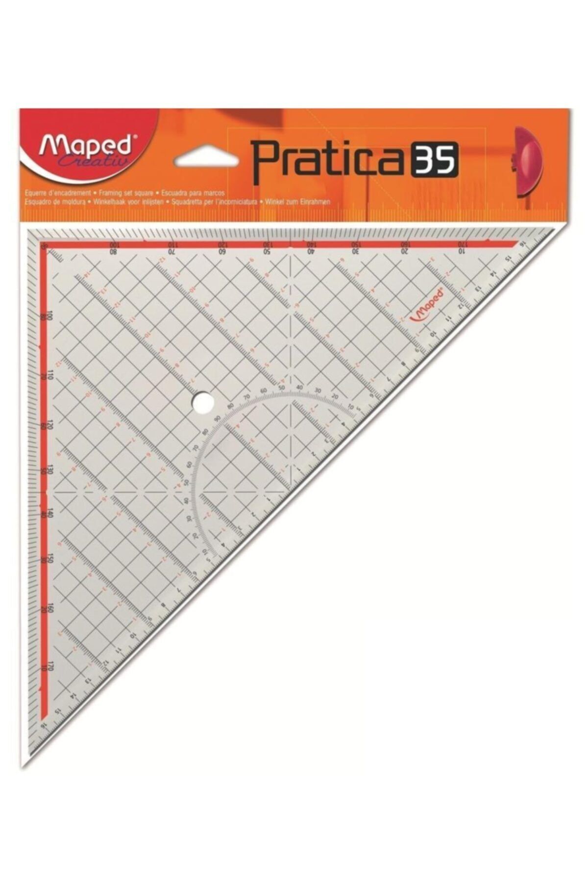 Maped Tekstil Gönyesi Pratıca 35