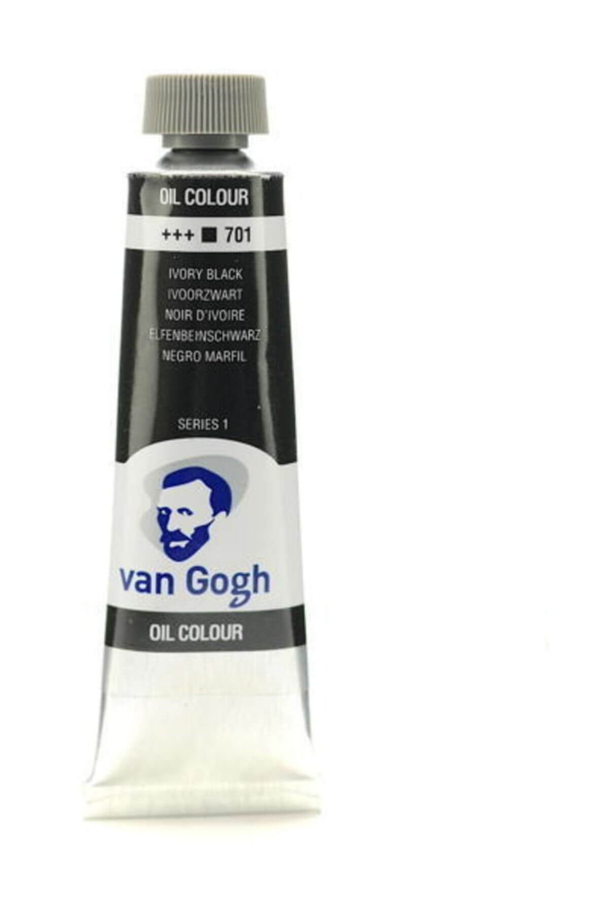 Talens Van Gogh Yağlı Boya 40 ml. 701 Ivory Black