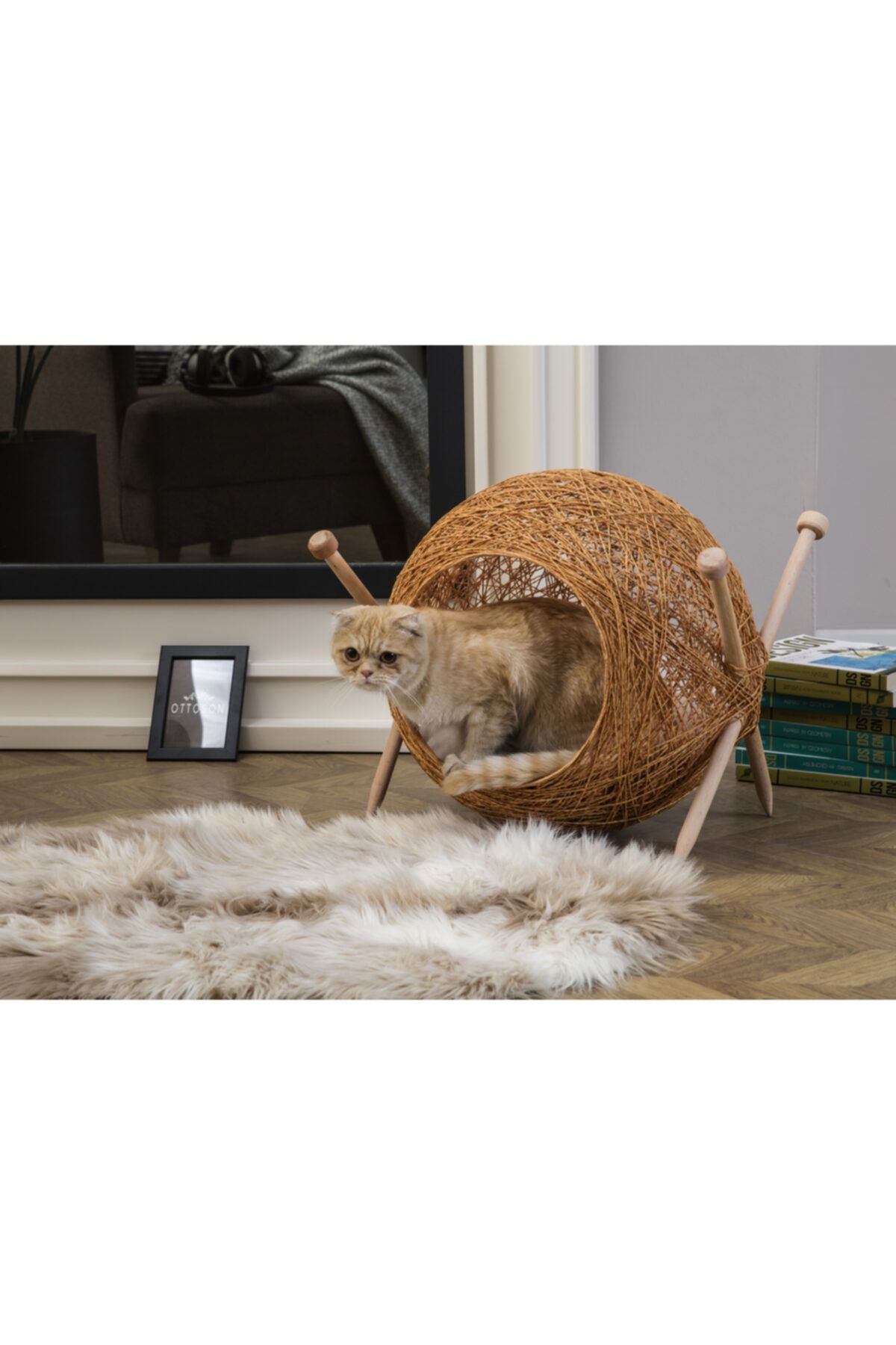 Ottoson Dekoratif Kedi Evi