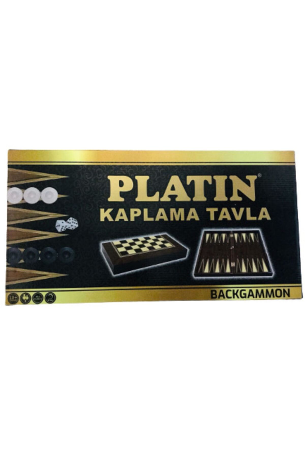 Platin Kaplama Tavla (ahşap)