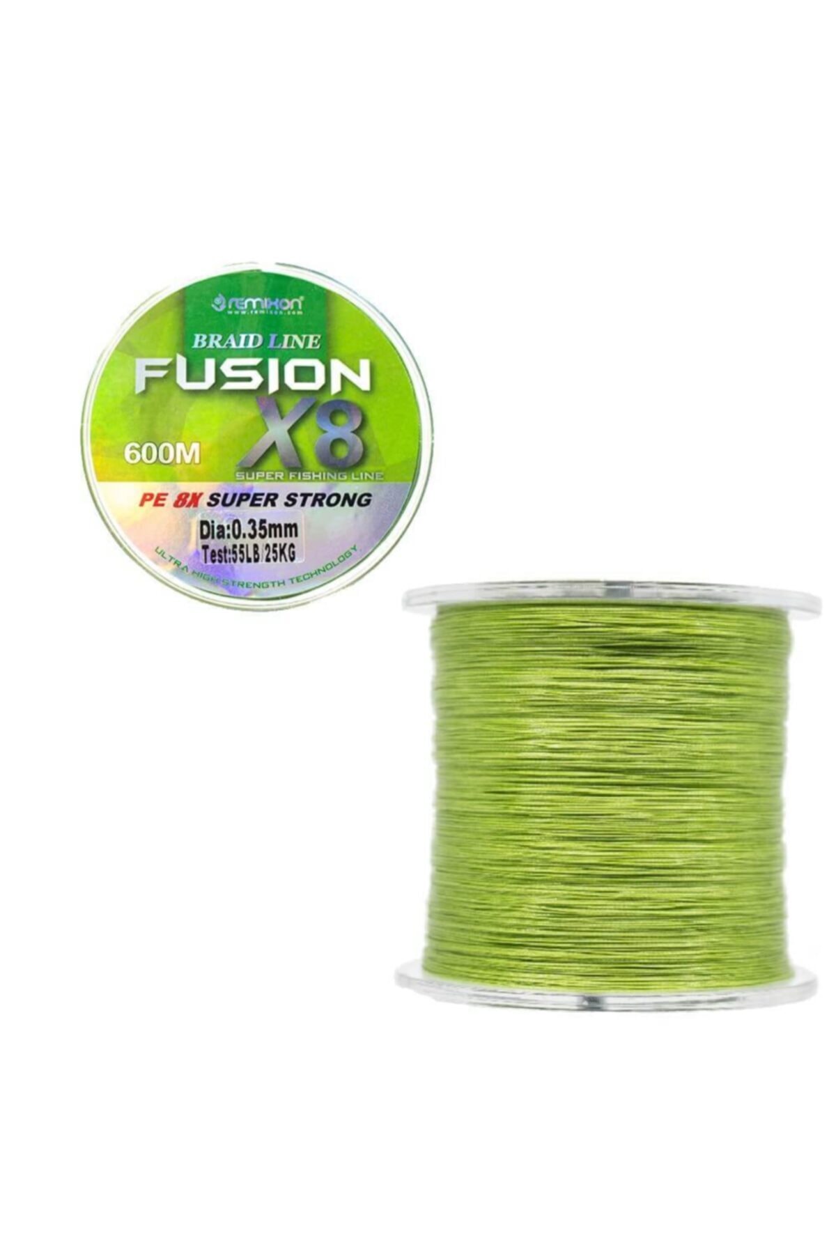Remixon Fusion 600m X8 Green Ip Misina