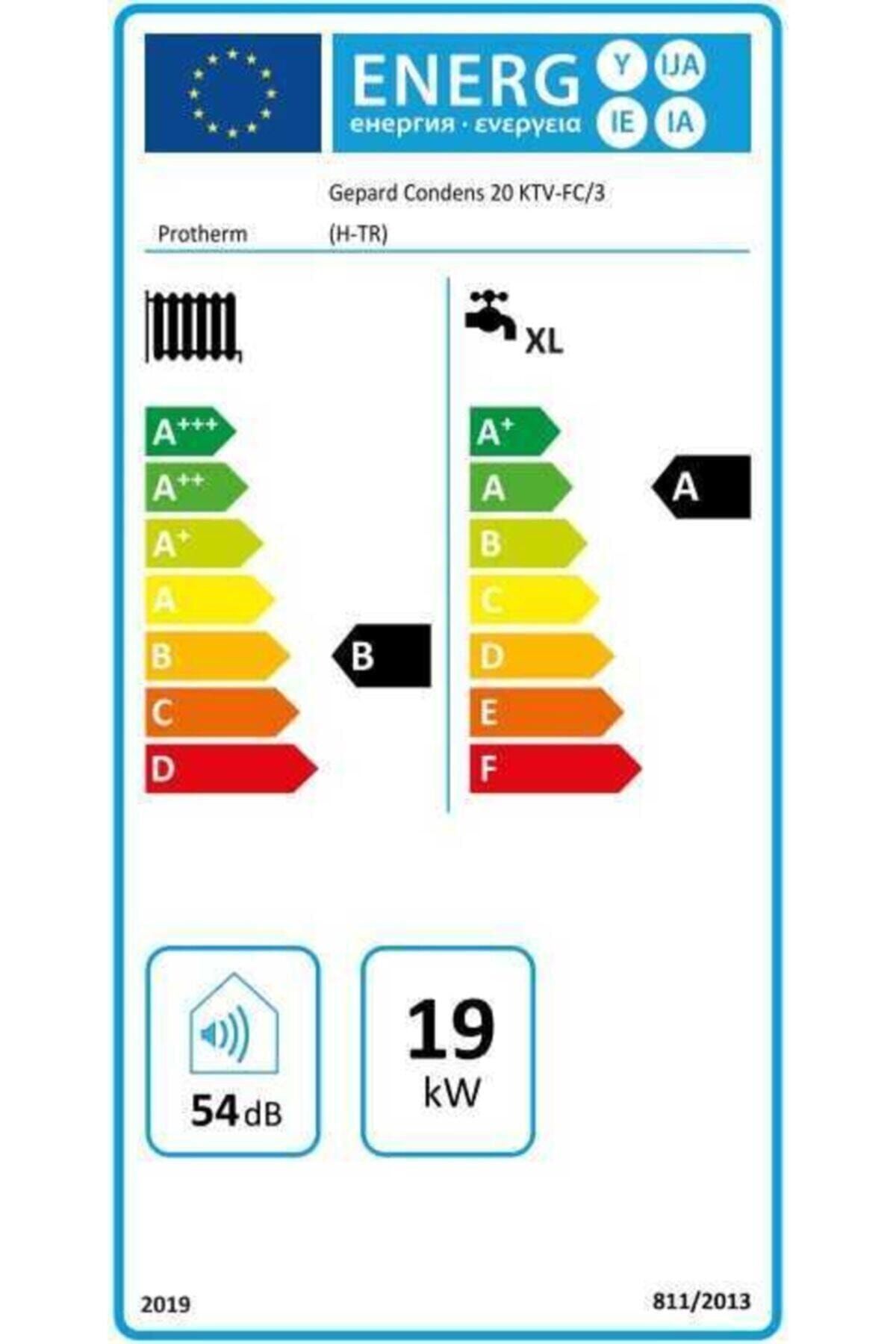 Protherm Gepard Condens 20/20 Kw 17000 Kcal Yarı Yoğuşmalı Kombi