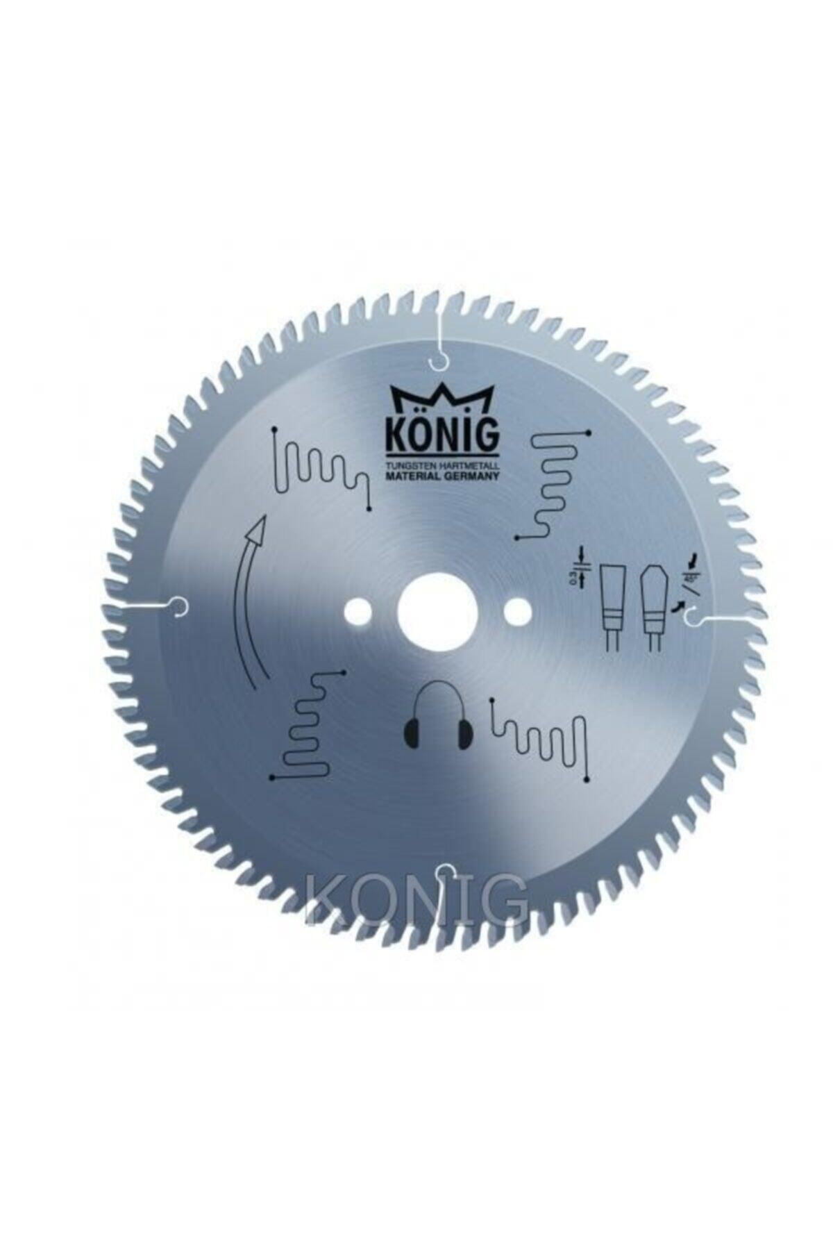 König 200x3.0x30 Mm 64 Diş Elmas Uçlu Alüminyum Ve Pvc Daire Testeresi