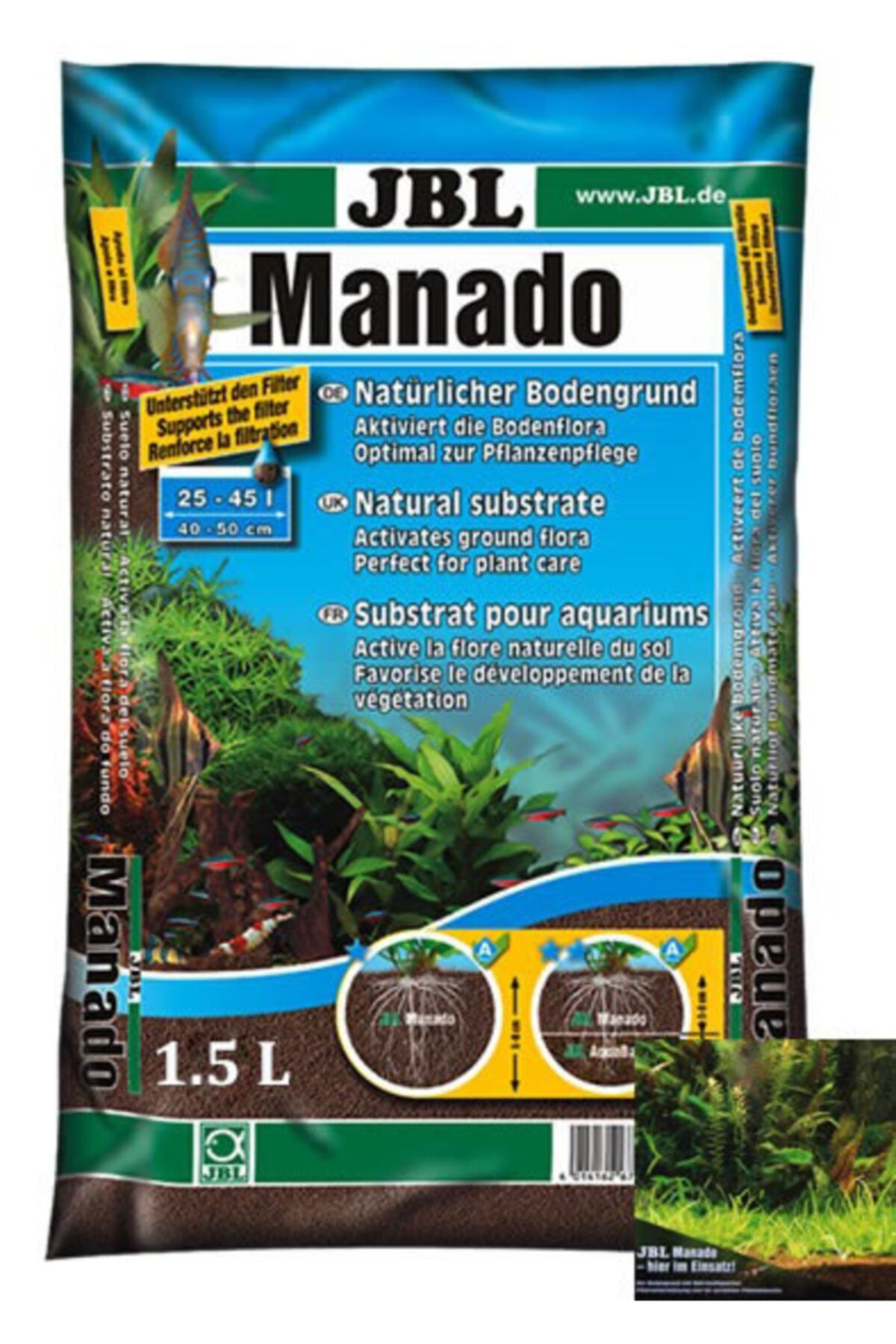 Kenis Jbl Manado 1,5l Bitki Kumu