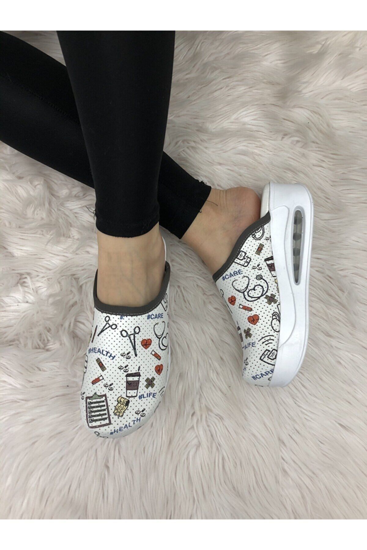 MitoStore Sabo Airmax Ortopedik Doktor Hemşire Hastane Aşçı Ev Terliği