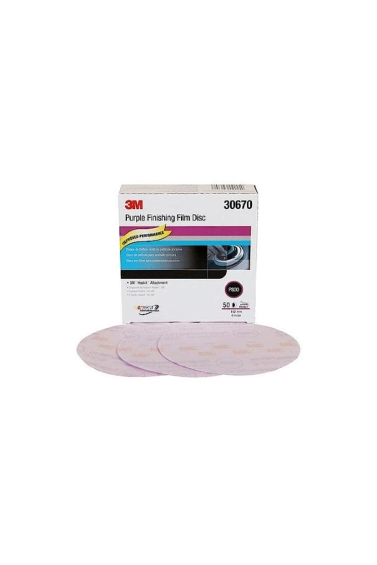 3M 30370 260l+ Hookit P800 Disk Zımpara 75mm (1 Adet)