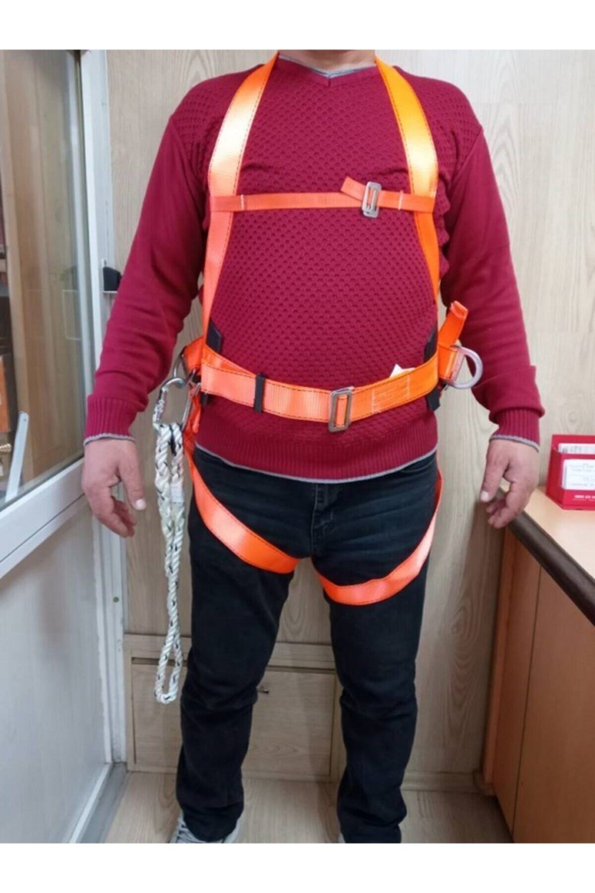 DRL HIRDAVAT Paraşütçü Tipi (giyilebilir) Emniyet Kemeri Bel Destekli