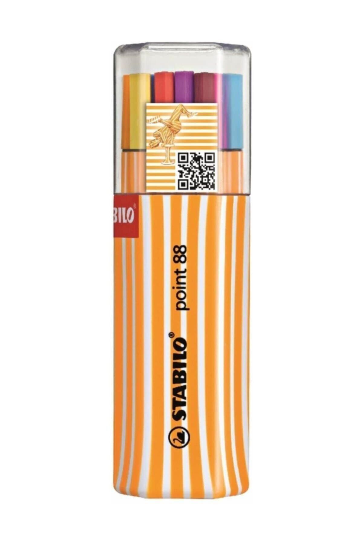 Stabilo Point 88 Fineliner 20 Renk Kalem Set