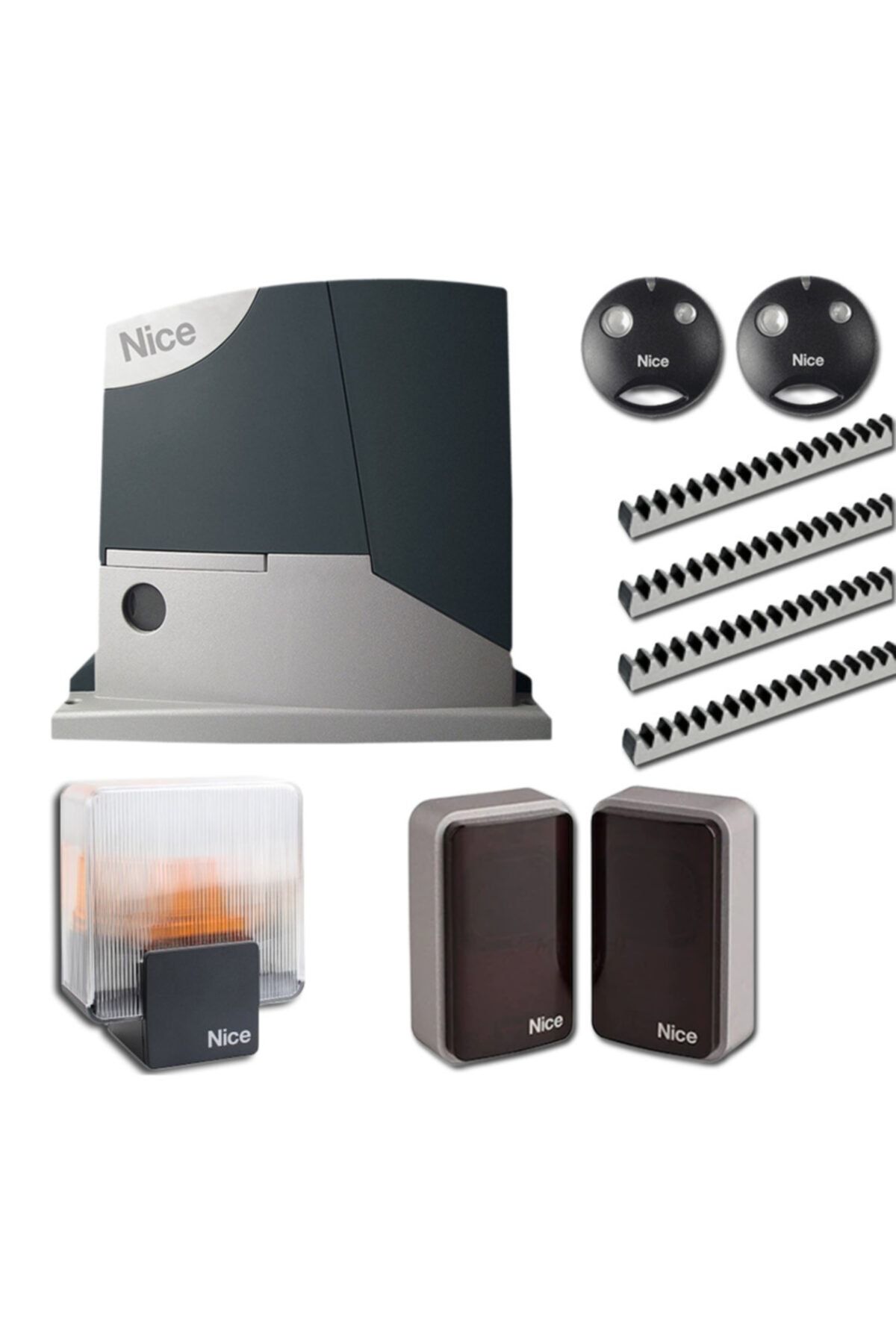 Nicetek Nice Rox 600 Yana Kayar Kapı Motoru Kit
