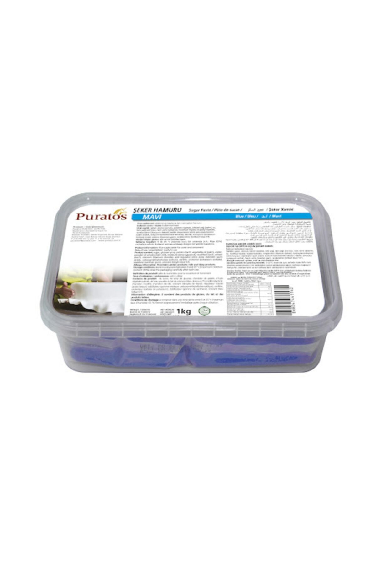 PURATOS Şeker Hamuru Mavı 1